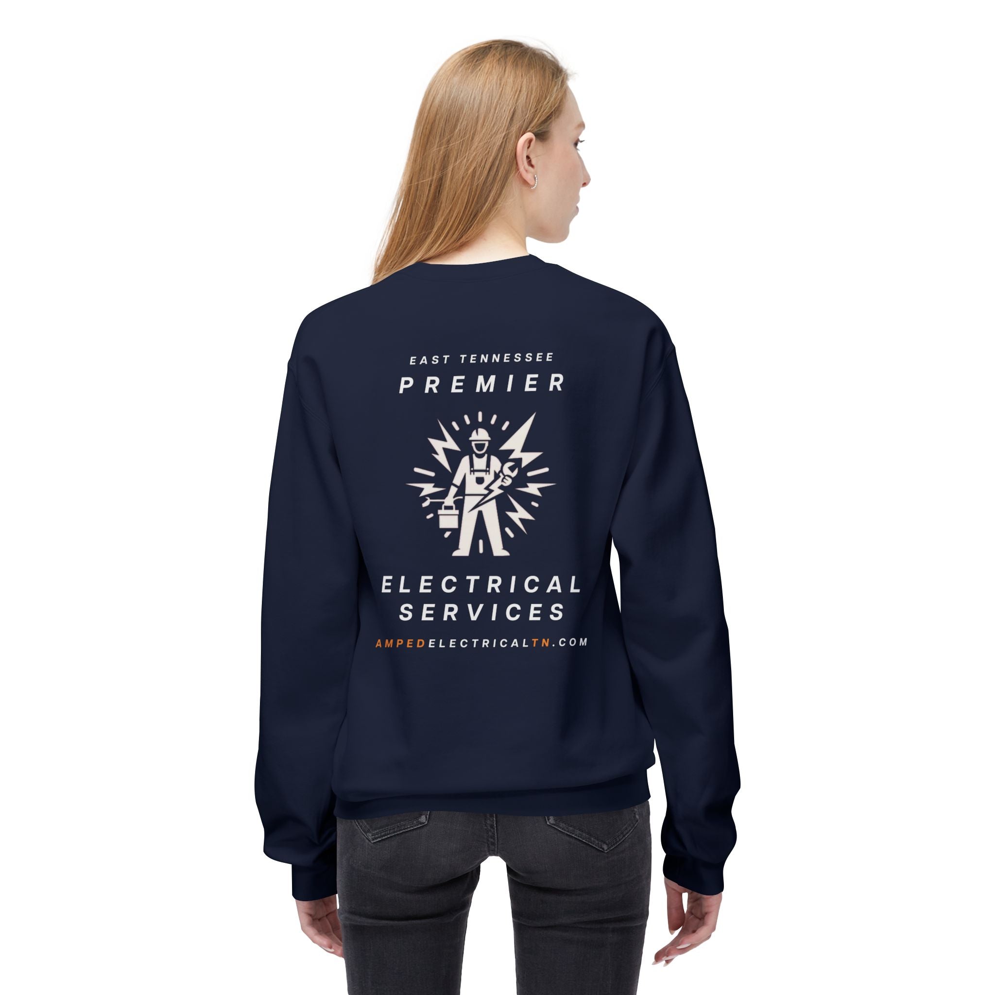 AMPED ELECTRICAL COLLECTION | Electrician Crewneck Sweatshirt