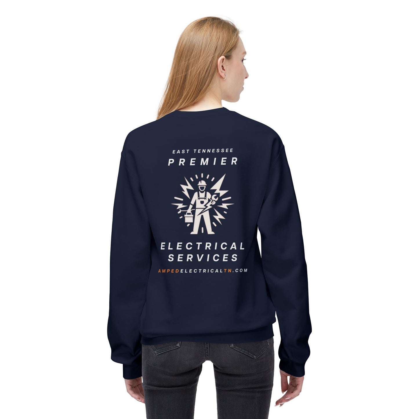 AMPED ELECTRICAL COLLECTION | Electrician Crewneck Sweatshirt