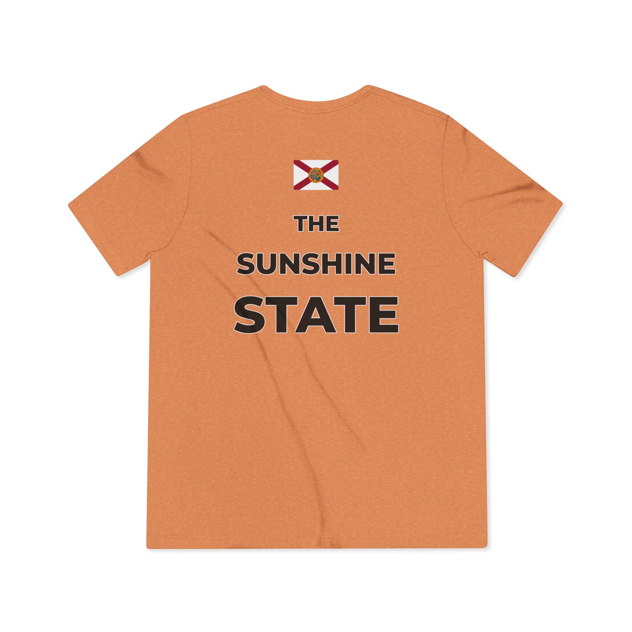 Florida Sunshine State Unisex Triblend Tee - Casual Summer Style
