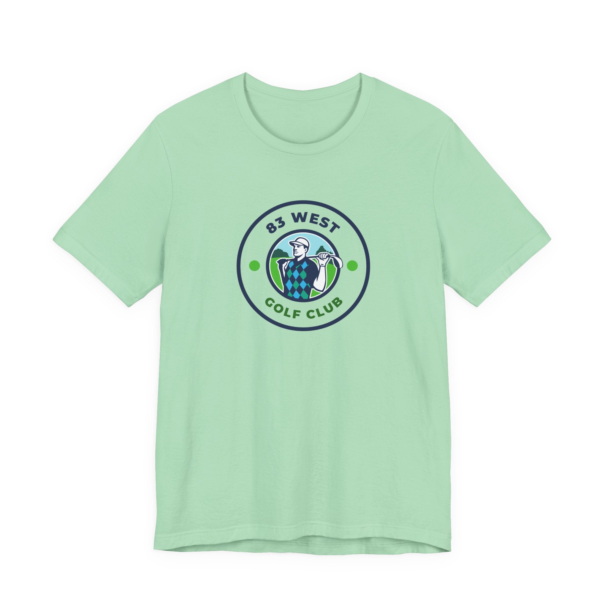 83 West Vintage Golfer Unisex Jersey Tee