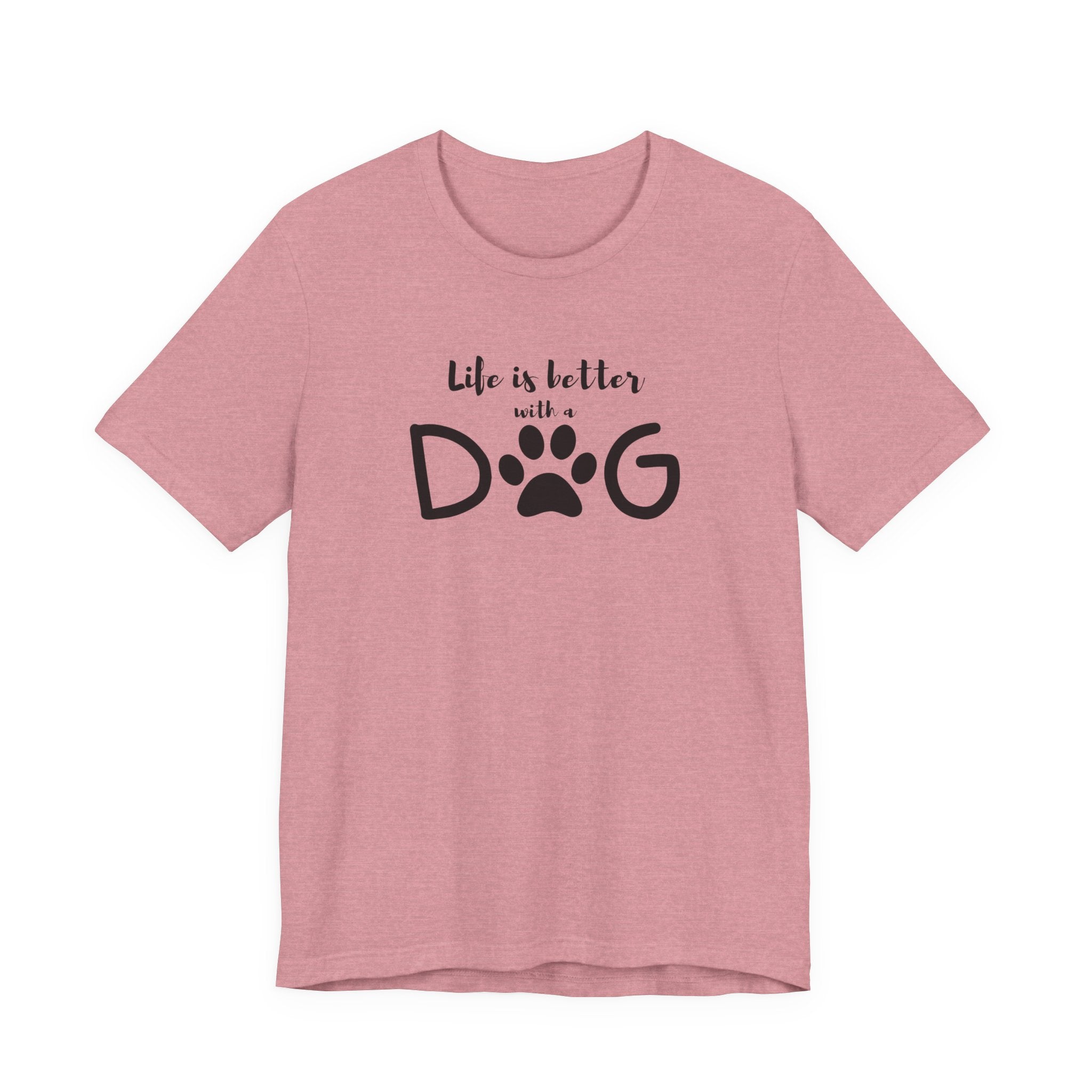 Life is Better with a Dog Unisex Jersey Tee