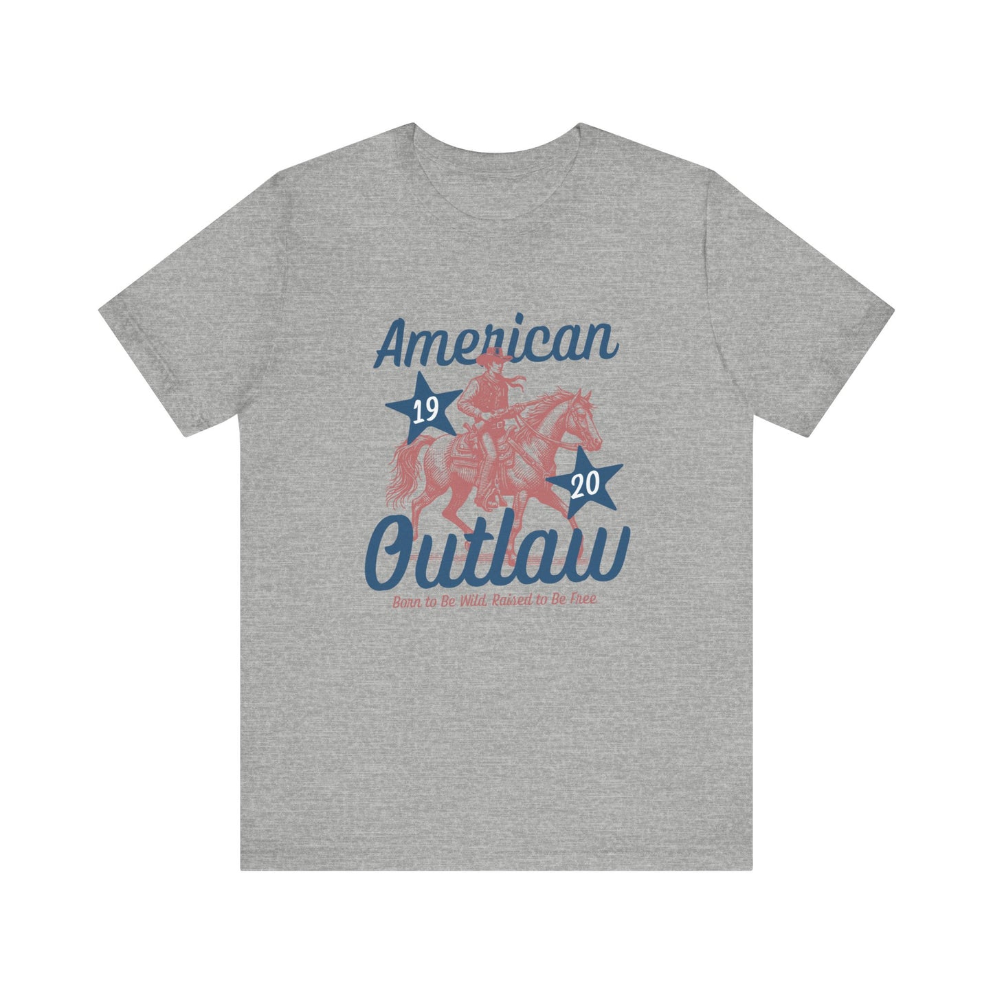 American Outlaw Graphic Tee | Unisex Jersey Short Sleeve Shirt