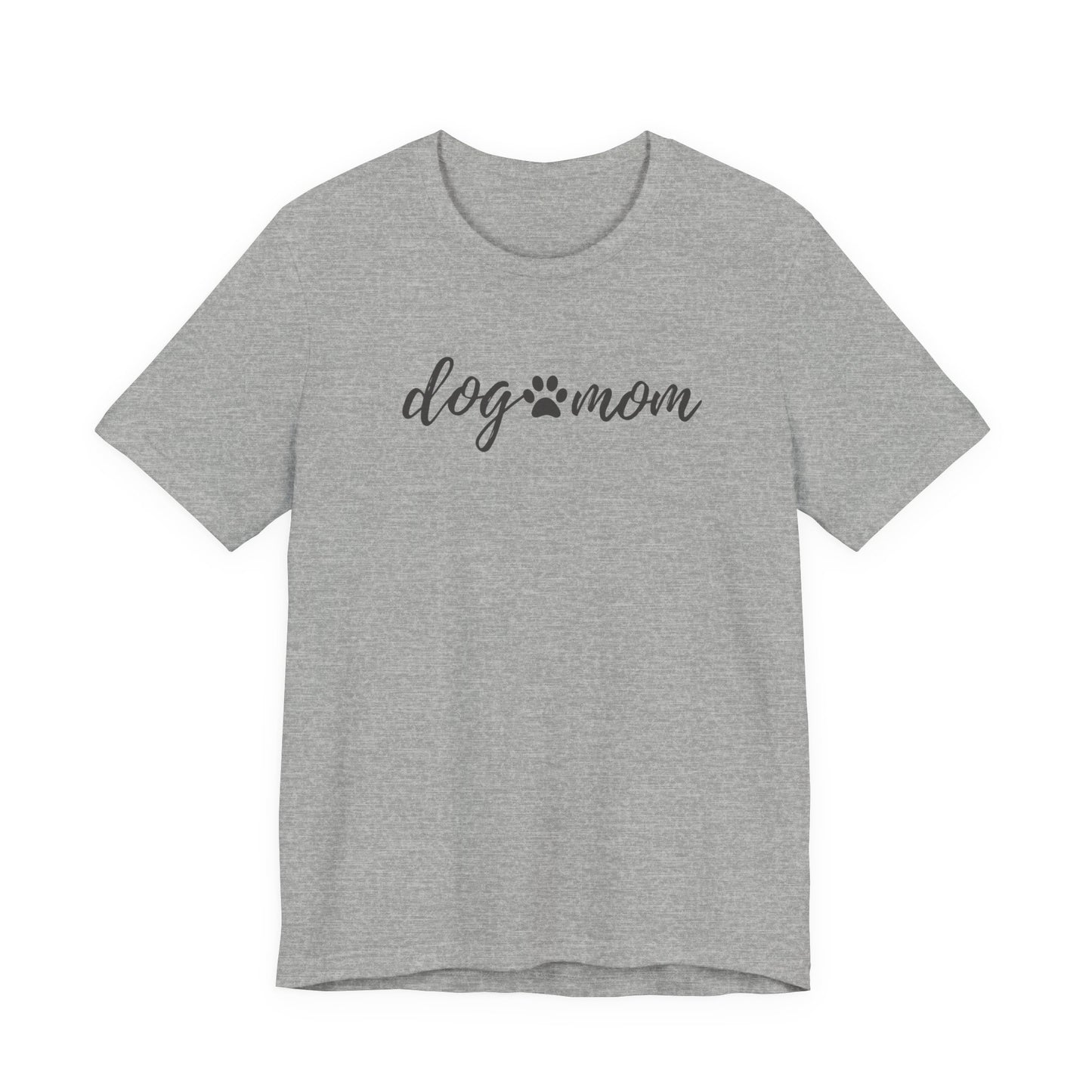 Dog Mom Unisex Jersey Short Sleeve Tee - Perfect Gift for Dog Lovers