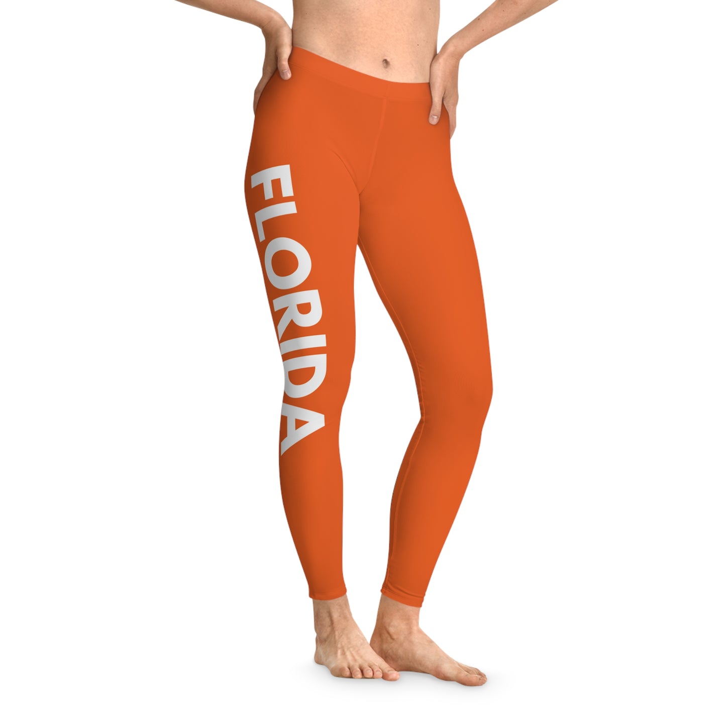 Florida Stretchy Leggings, Comfortable Activewear, Yoga Pants, Fitness Apparel