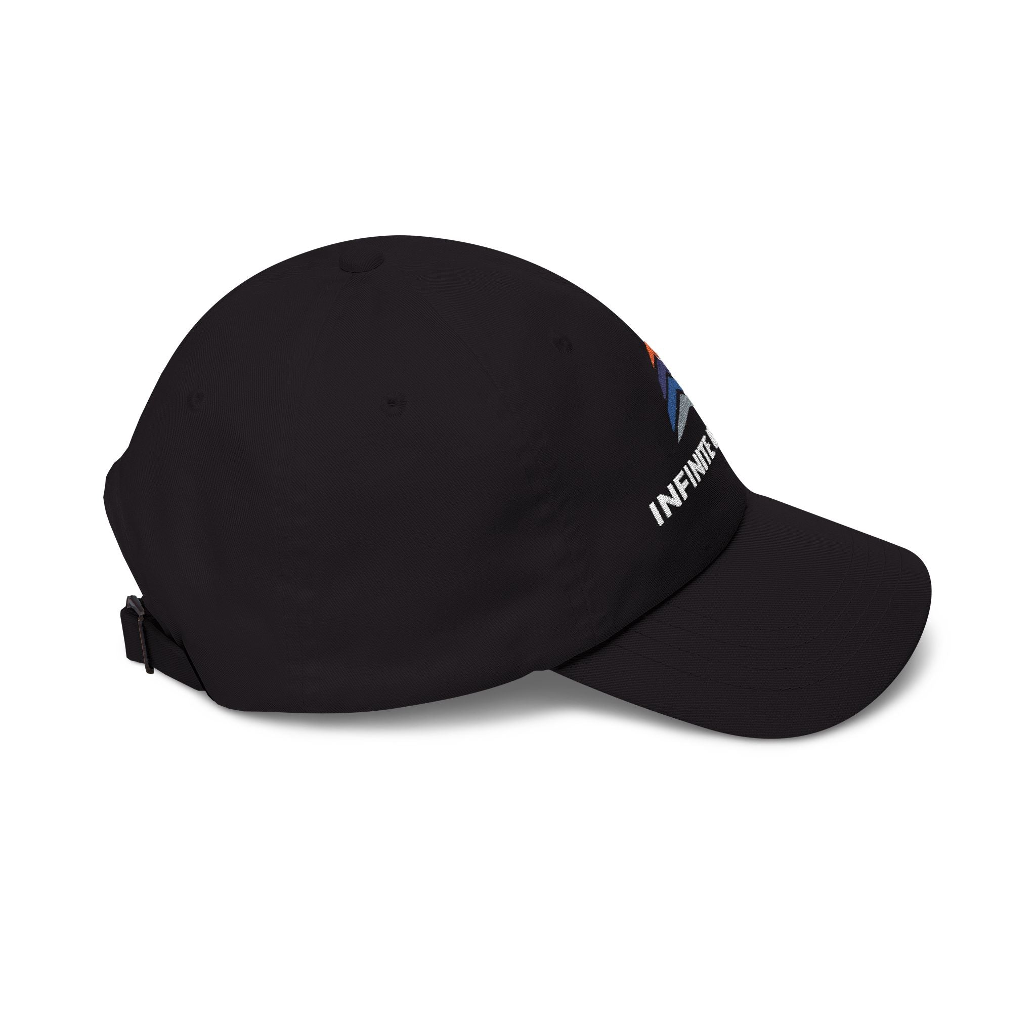 Infinite Upside™ Dad Cap — Embroidered Logo Baseball Hat