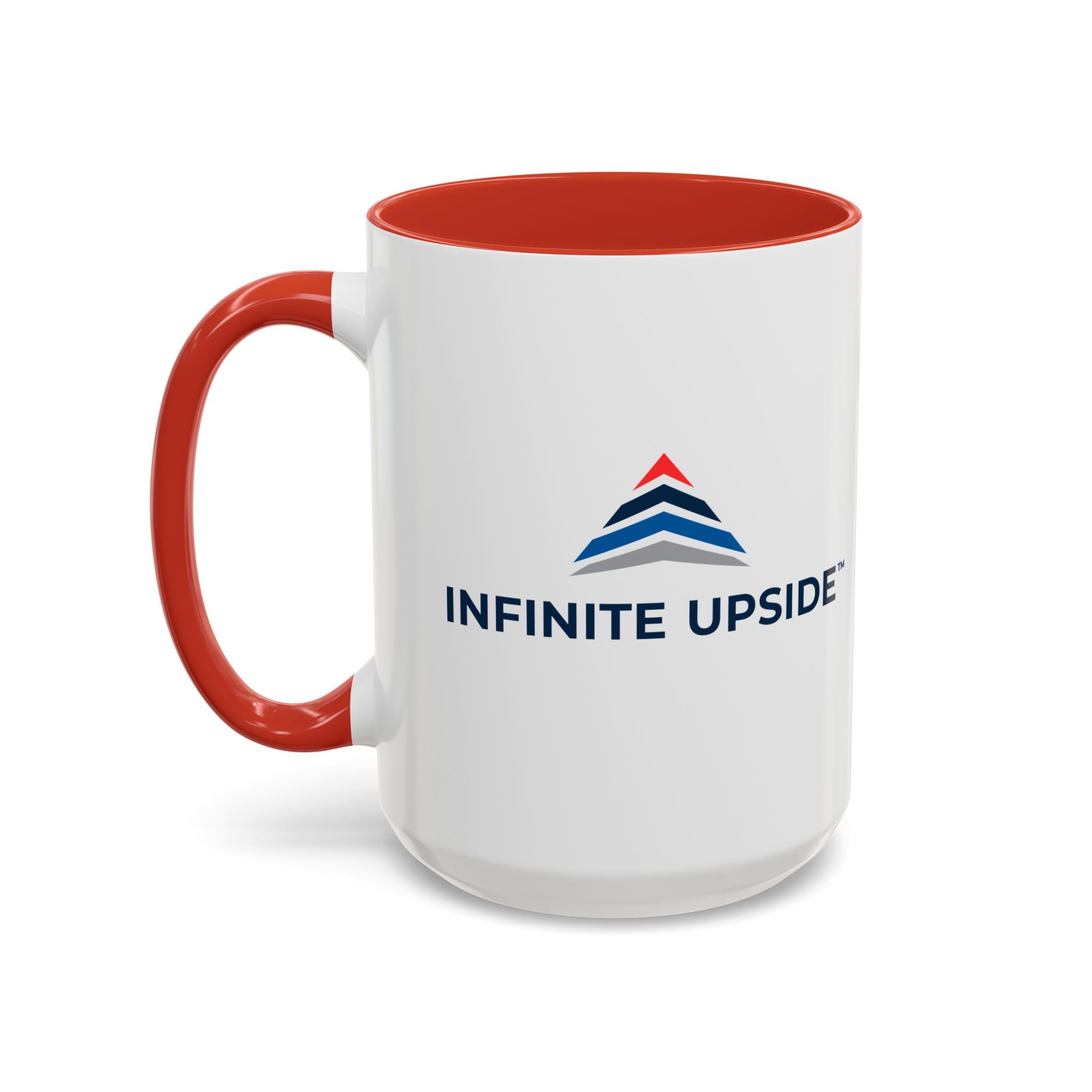 Infinity Upside™ Branded Accent Coffee Mug – Logo Coffee Cup (11/15oz)