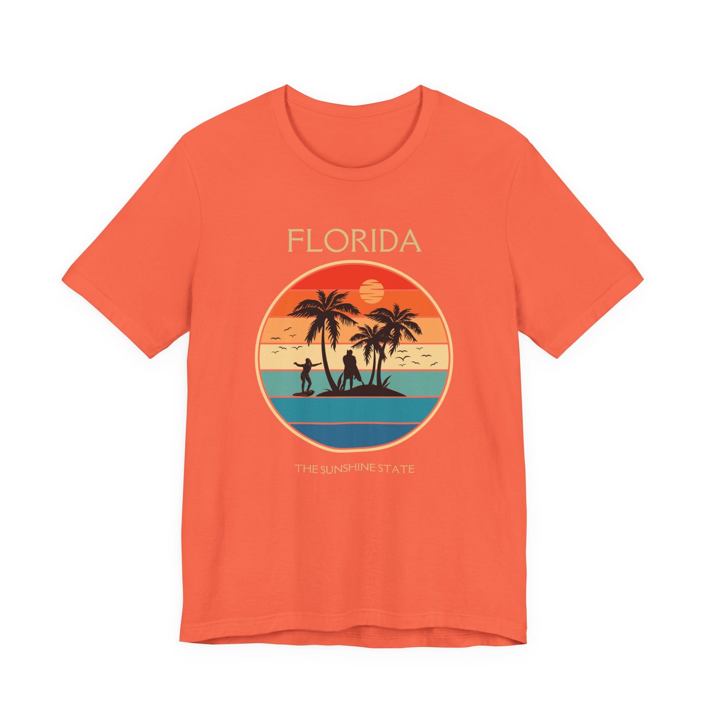 Florida Sunshine State Graphic Tee - Unisex Jersey T-Shirt