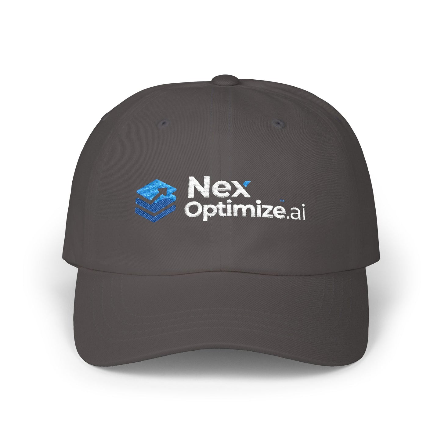 NexOptimize AI Baseball Cap with NexOptimize.ai Logo