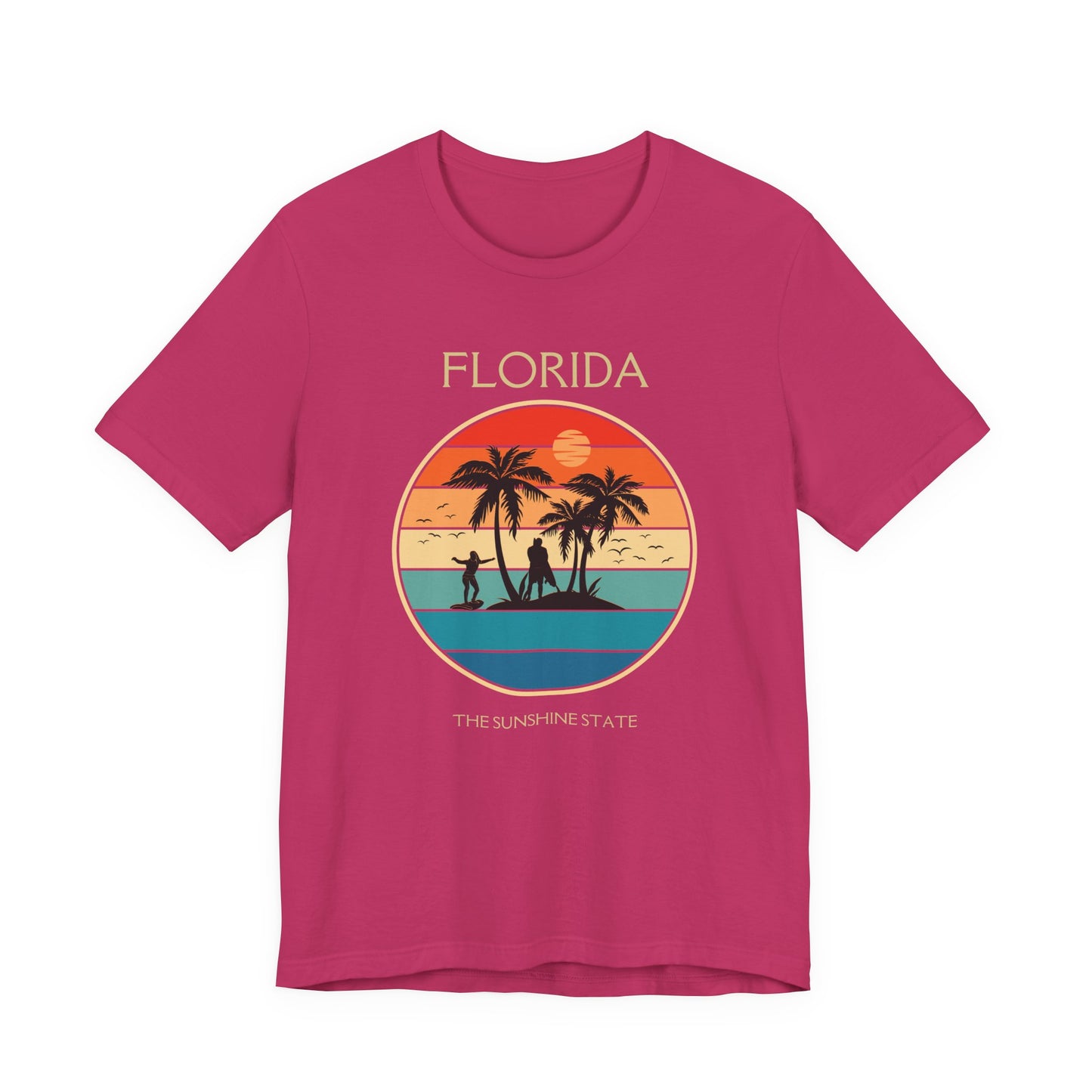 Florida Sunshine State Graphic Tee - Unisex Jersey T-Shirt