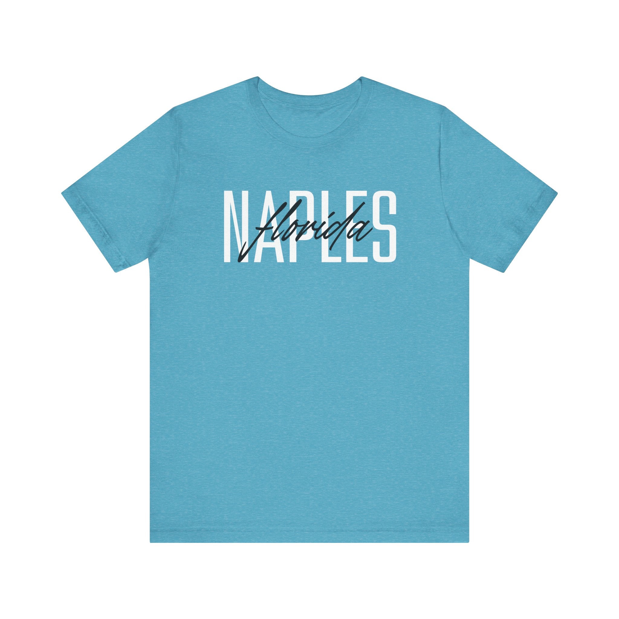 Naples Florida Unisex Tee, Casual Summer Shirt, Vacation Apparel