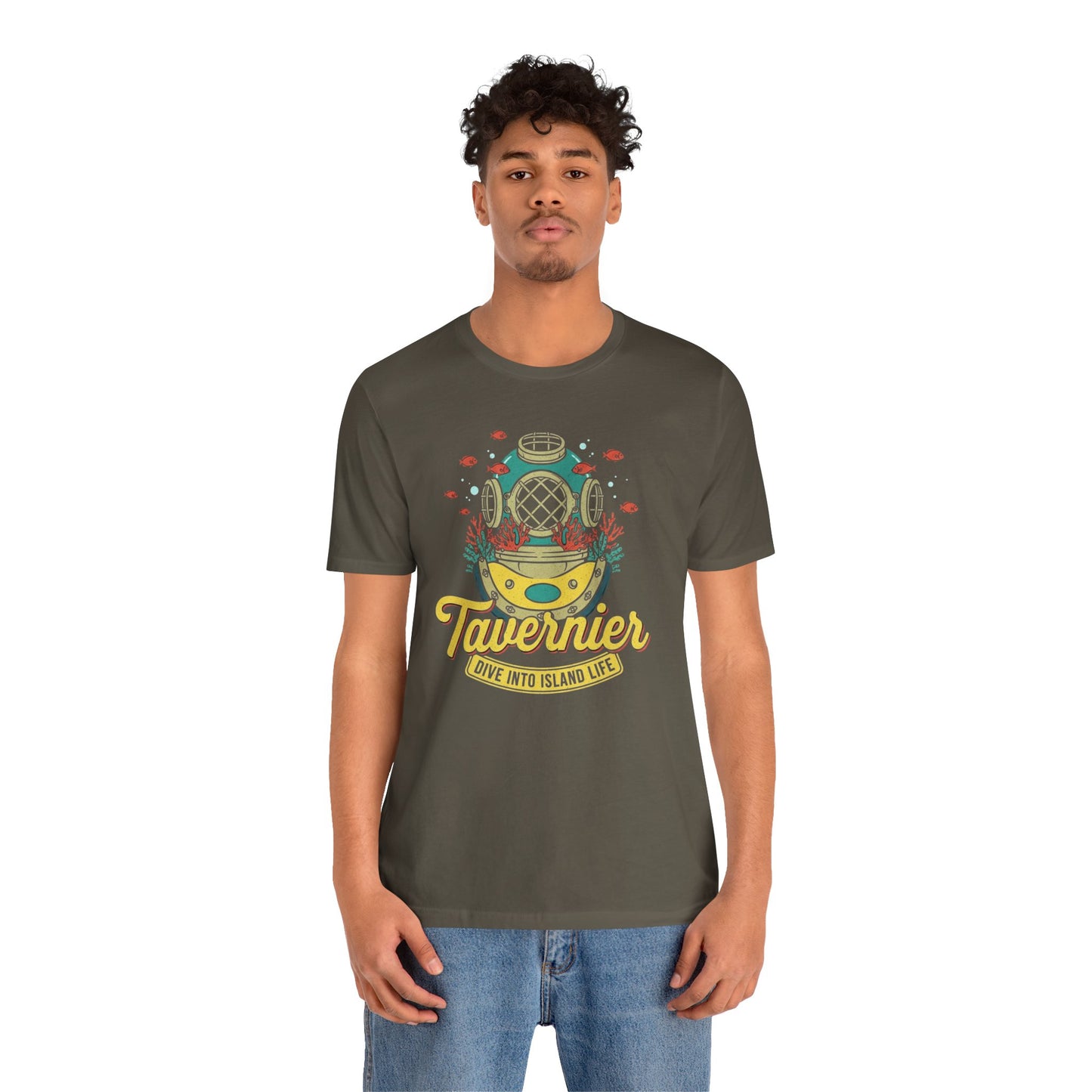 FLORIDA KEYS COLLECTION Tavernier Dive Into Island Life Tee, Beachwear, Summer Vibes