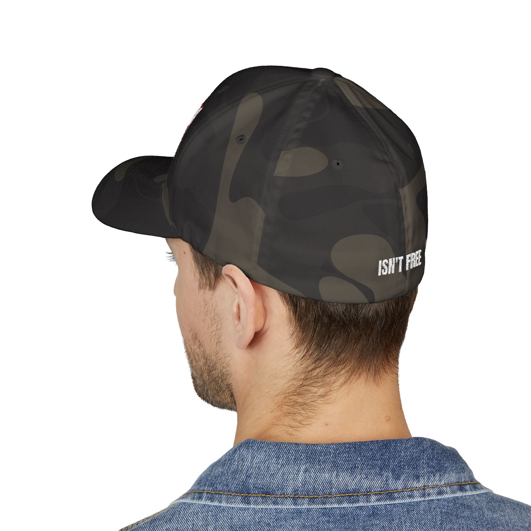 Patriotic Embroidered Cap | Freedom Isn't Free Hat, CK Signature
