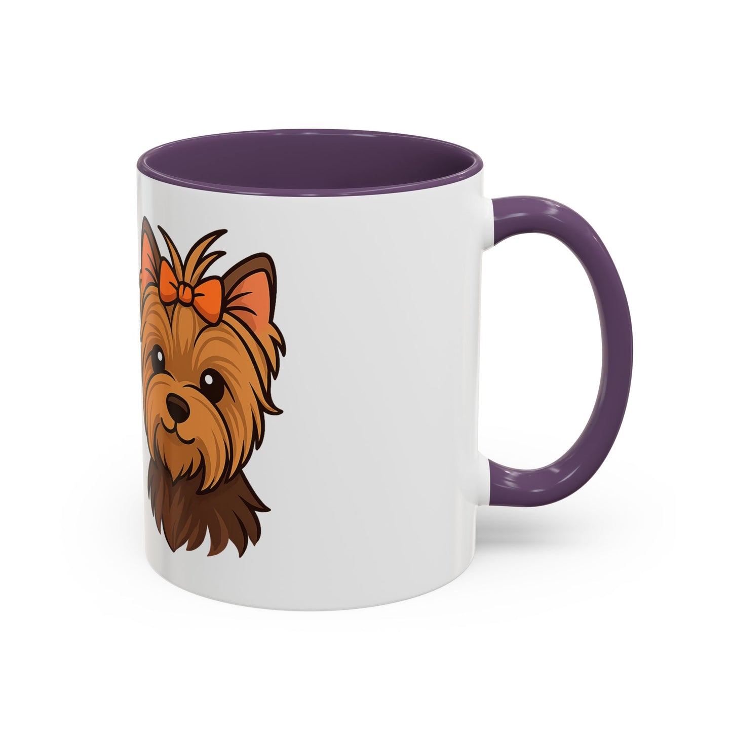 Cute Yorkshire Terrier Accent Coffee Mug - Pet Lover Gift