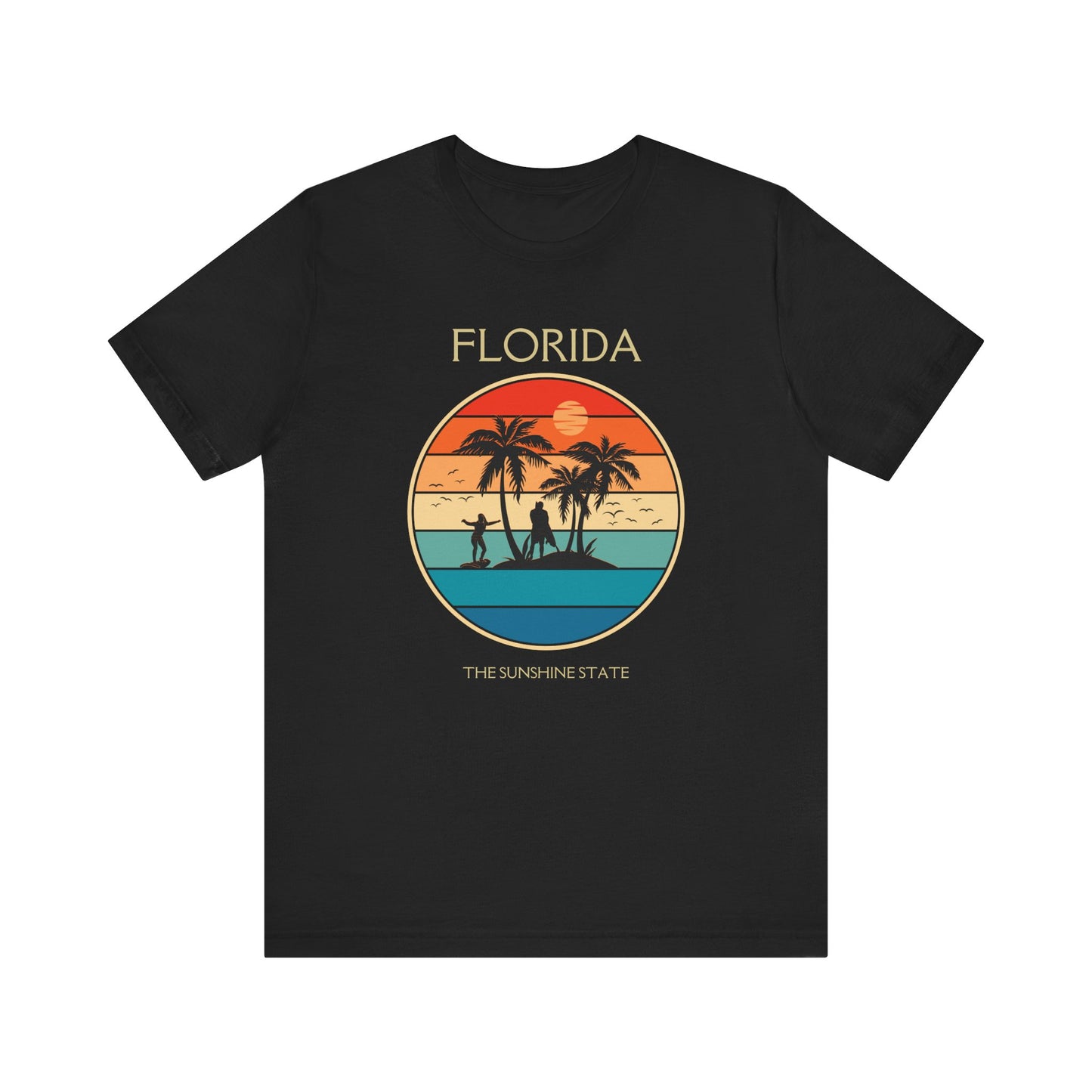 Florida Sunshine State Graphic Tee - Unisex Jersey T-Shirt