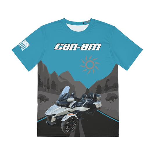 CAN-AM SPYDER SCENIC FWC EDITION T-SHIRT BLUE GHOST EDITION