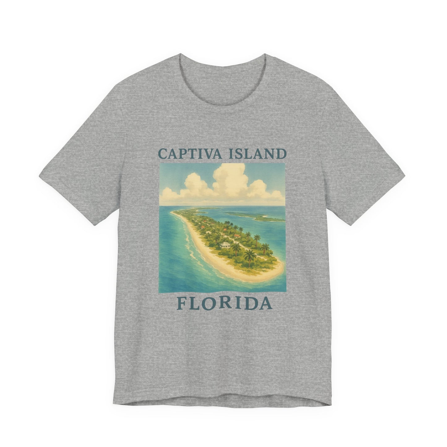 Captiva Island Florida T-Shirt, Vintage Island Tee, Beach Lover's Apparel