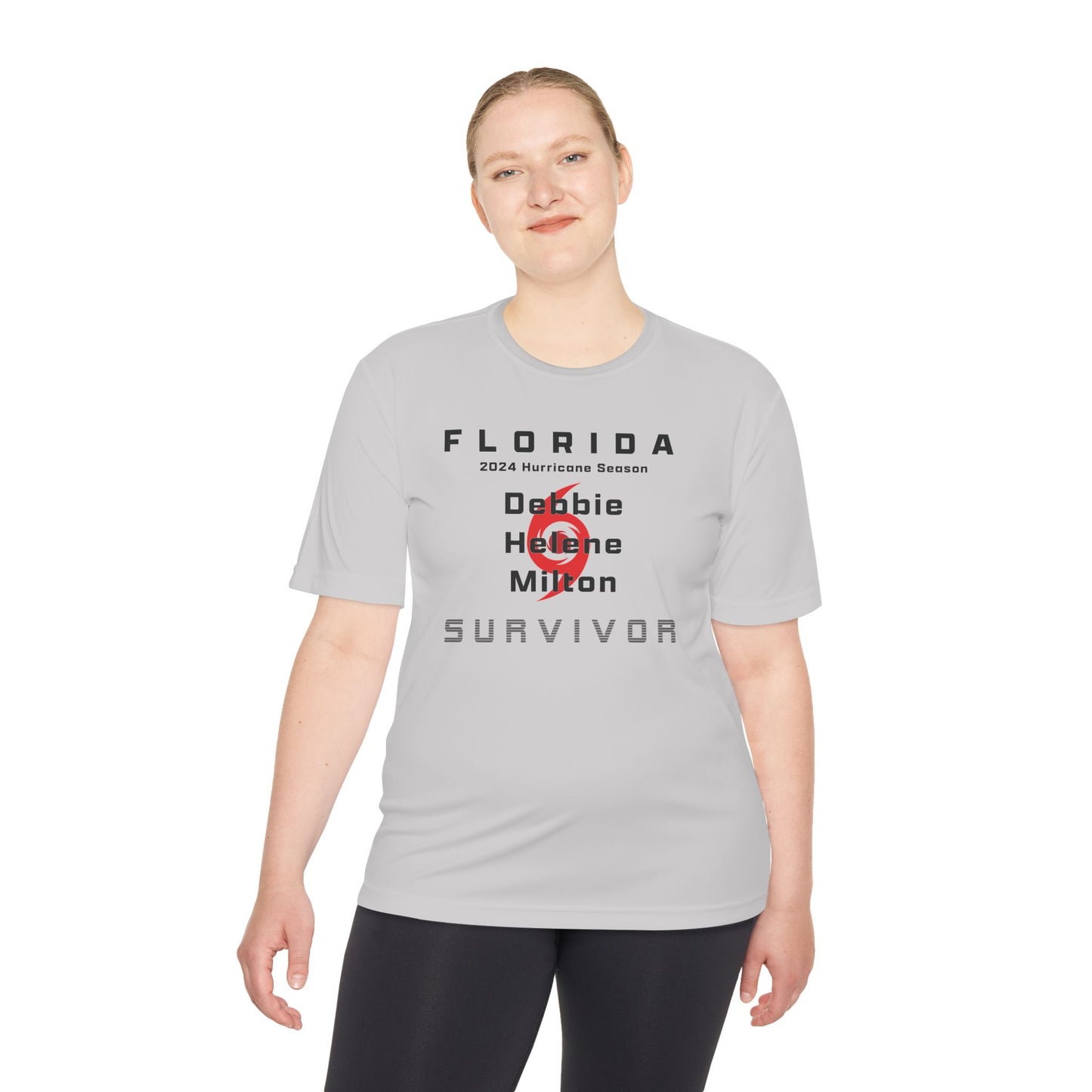 Florida 2024 Hurricane Season Unisex Moisture Wicking Tee