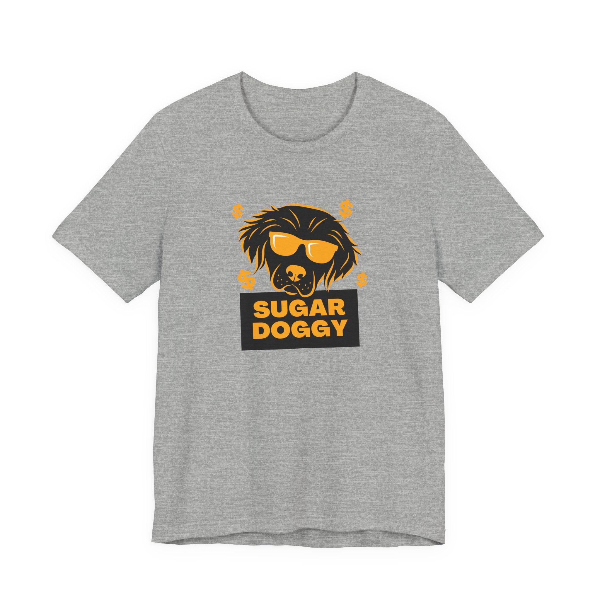 Cool Dog Graphic Tee - Sugar Doggy Unisex Jersey Short Sleeve T-Shirt