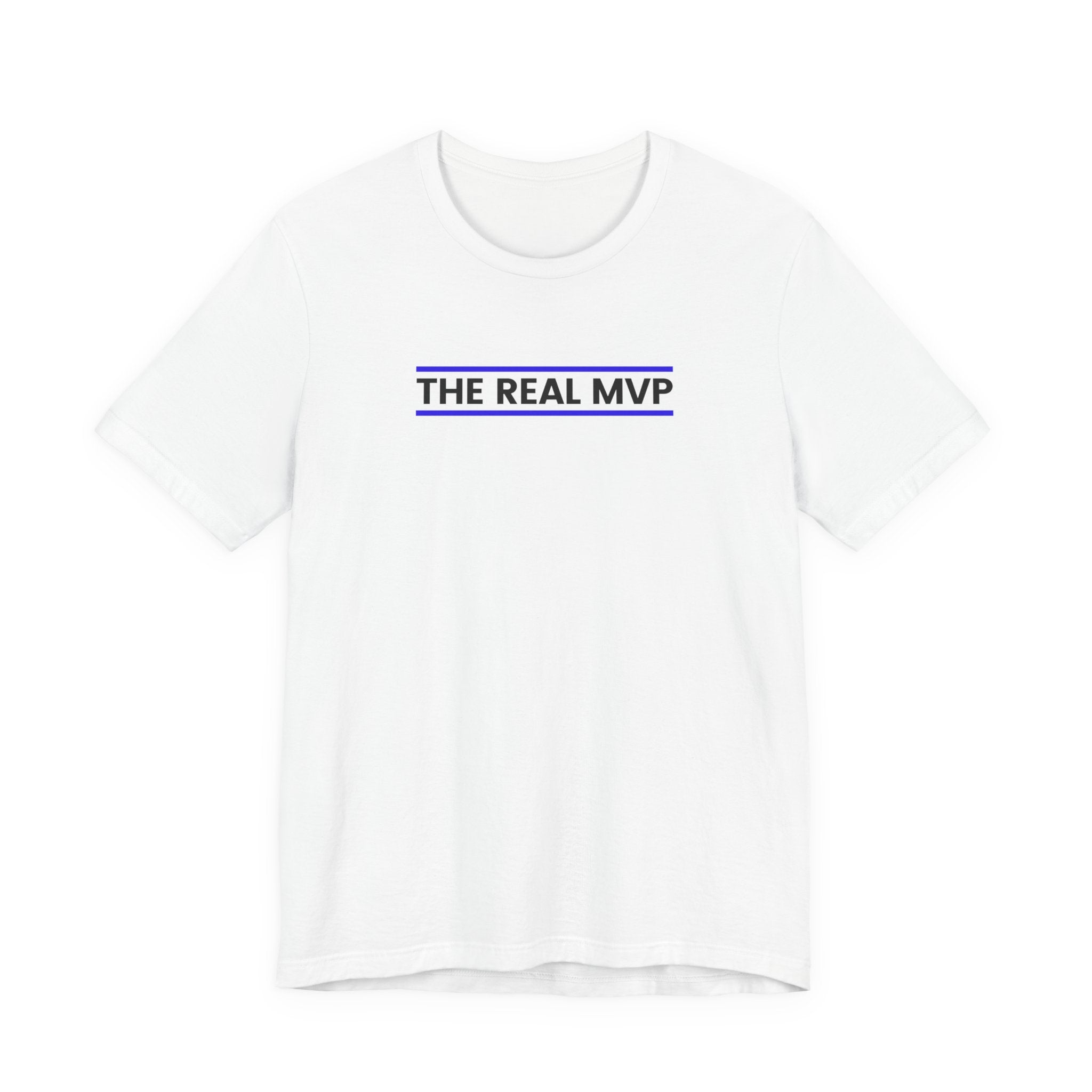 Unisex Jersey Tee - 'The Real MVP' Essential T-Shirt for Sports Lovers