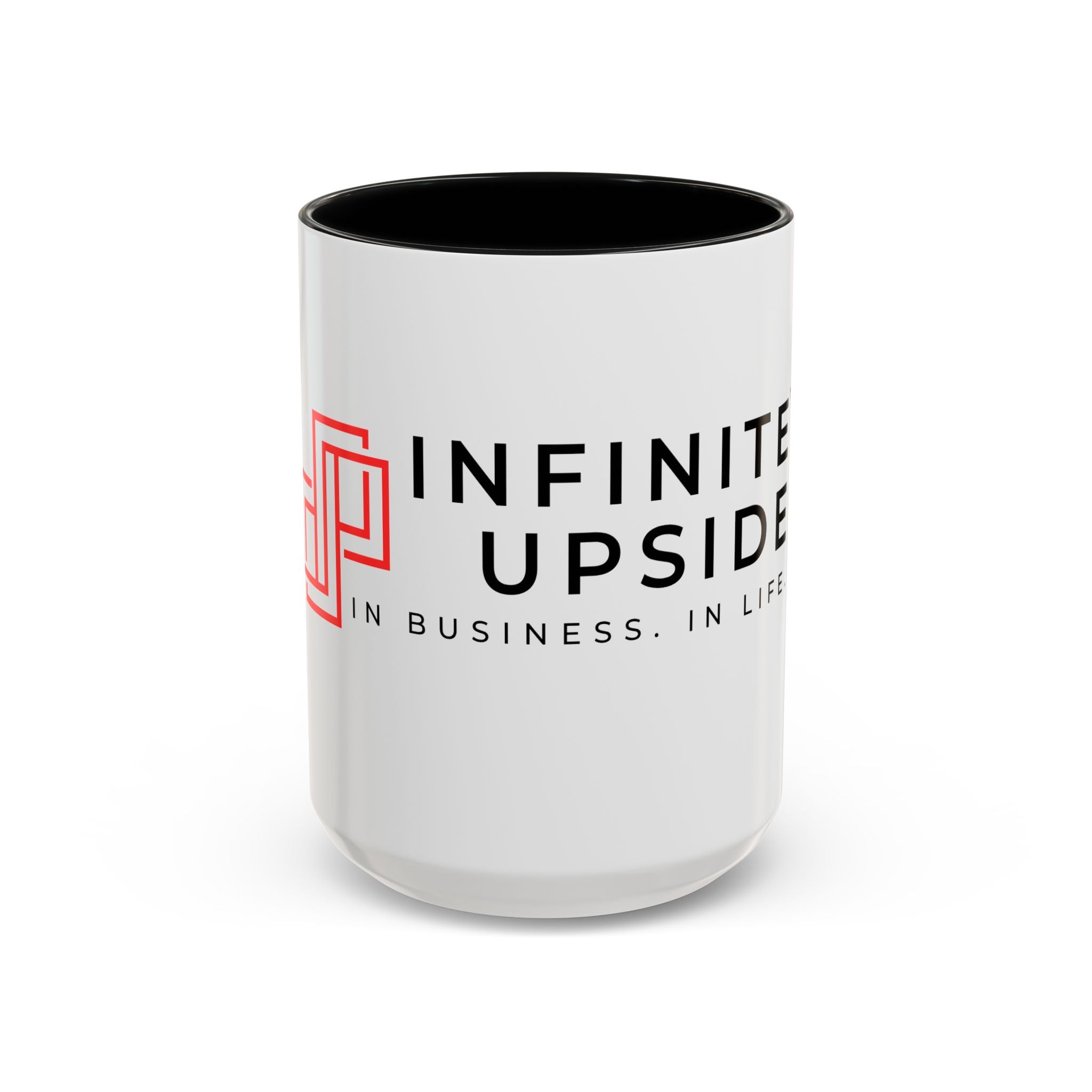 Infinity Upside™ Branded Accent Coffee Mug – Logo Coffee Cup (11/15oz)