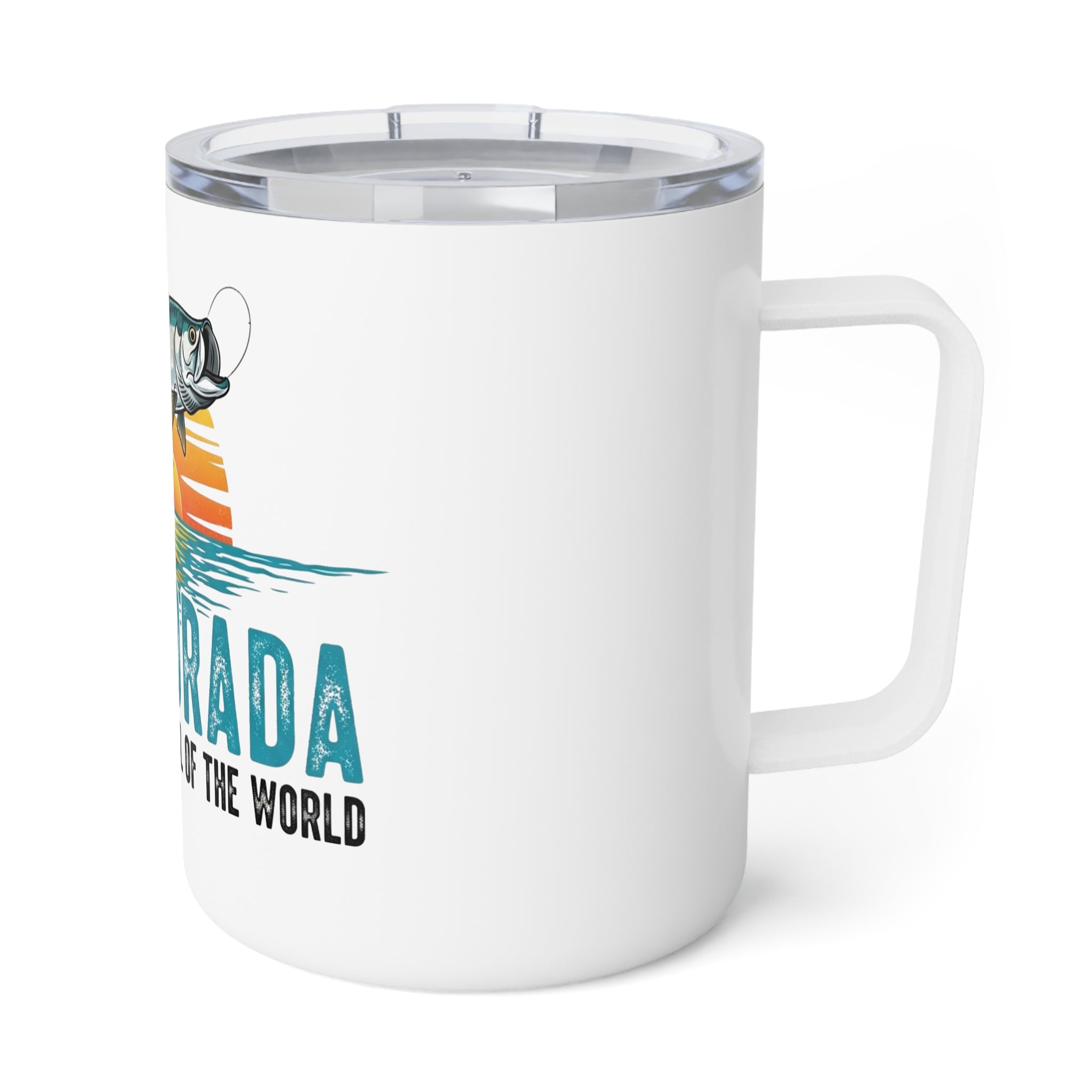 Islamorada Fishing Mug, Insulated Coffee Cup, Perfect for Fishing Enthusiasts, Travel Mug for Outdoor Lovers, Gift for Anglers