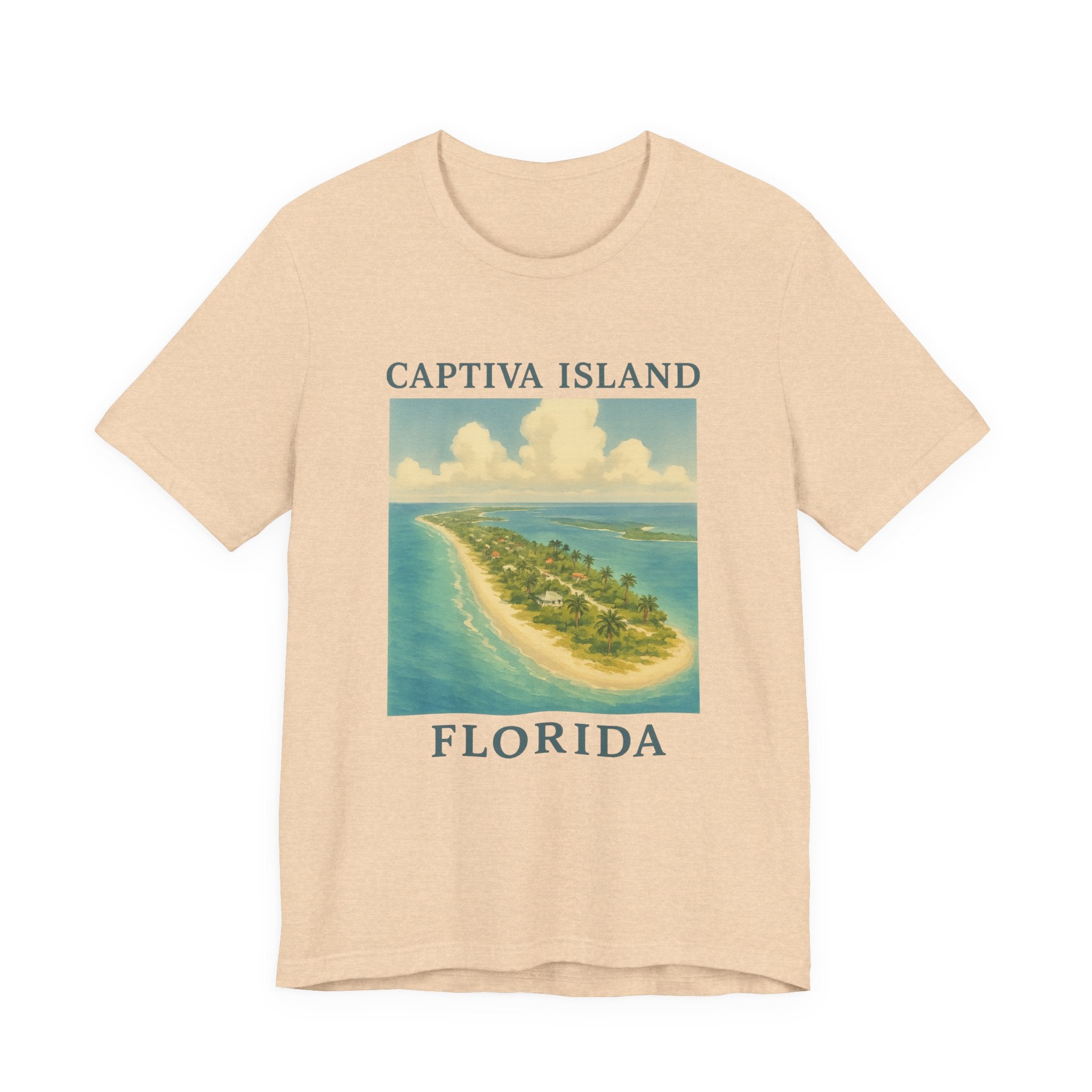Captiva Island Florida T-Shirt, Vintage Island Tee, Beach Lover's Apparel