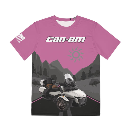 CAN-AM SPYDER SCENIC FWC EDITION T-SHIRT PINK SEA-TO-SKY EDITION