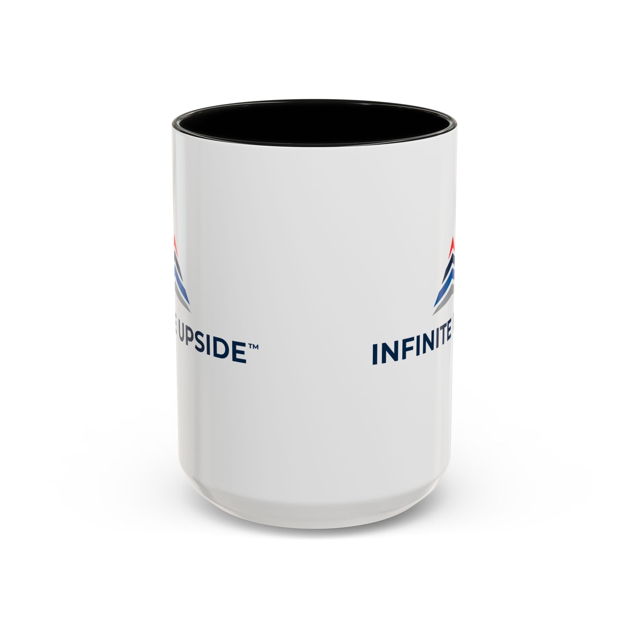 Infinity Upside™ Branded Accent Coffee Mug – Logo Coffee Cup (11/15oz)