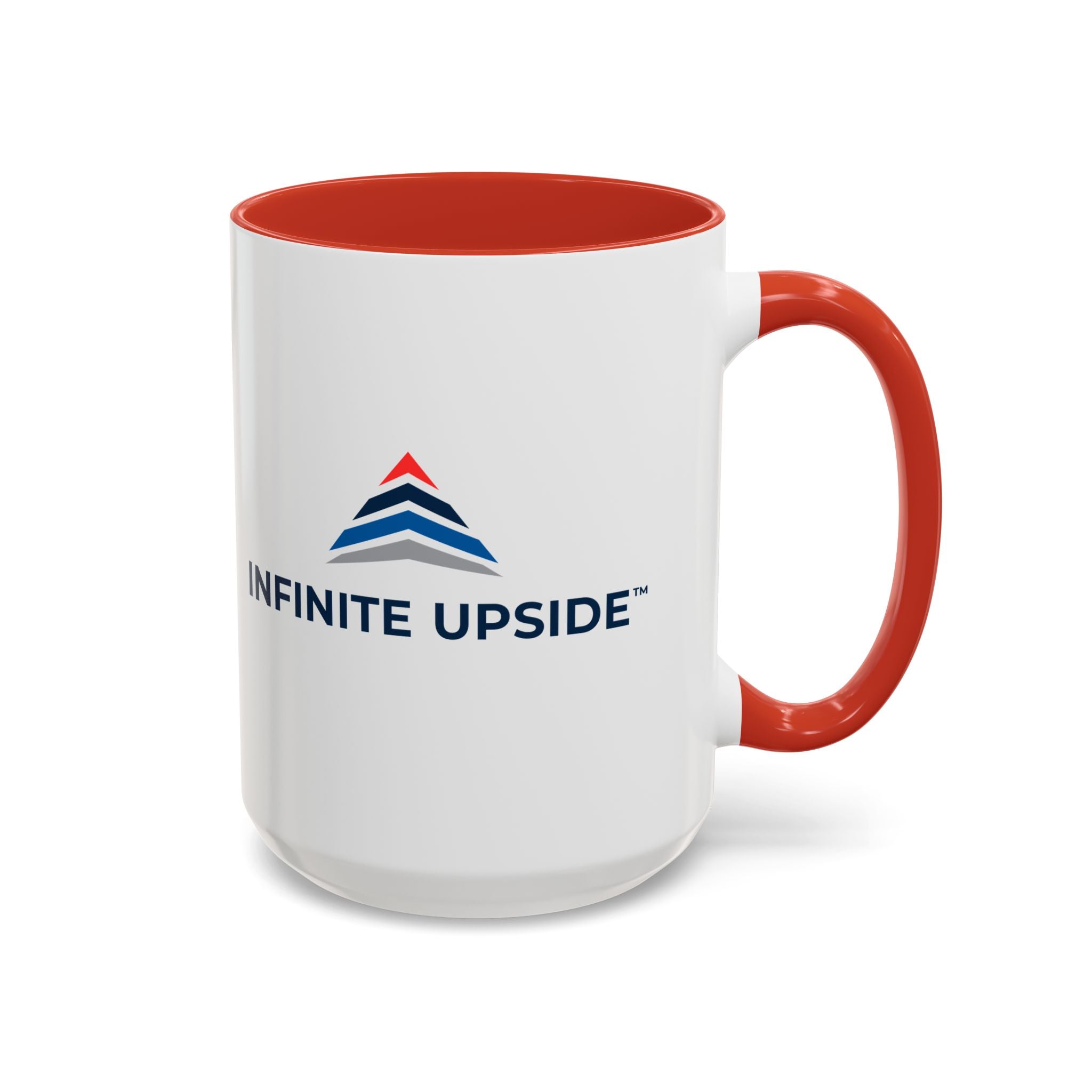 Infinity Upside™ Branded Accent Coffee Mug – Logo Coffee Cup (11/15oz)