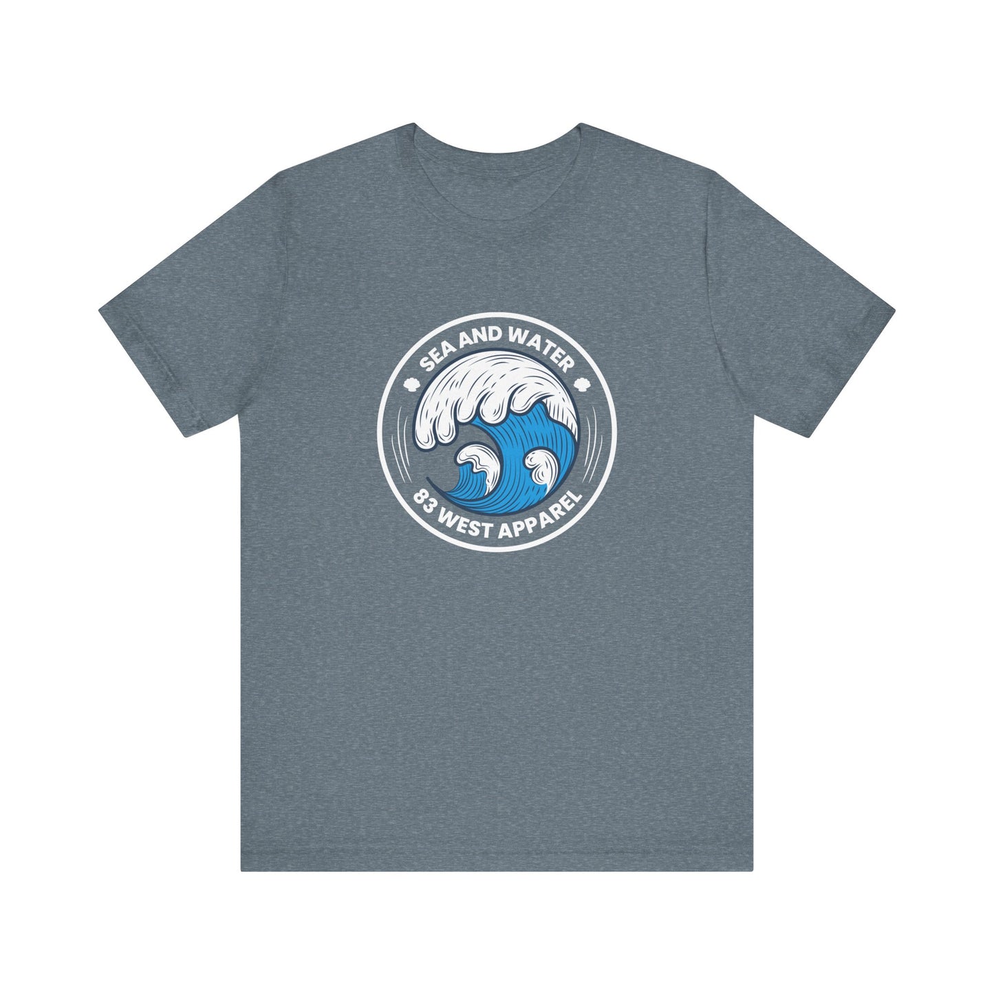 Sea and Water Unisex Jersey Tee - Perfect for Beach Lovers