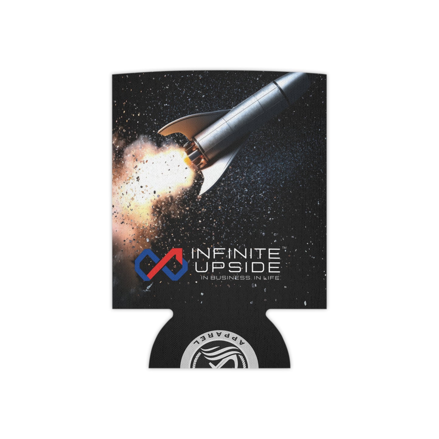 INFINITE UPSIDE™ Rocket Launch Can Cooler – Insulated Beverage Koozie