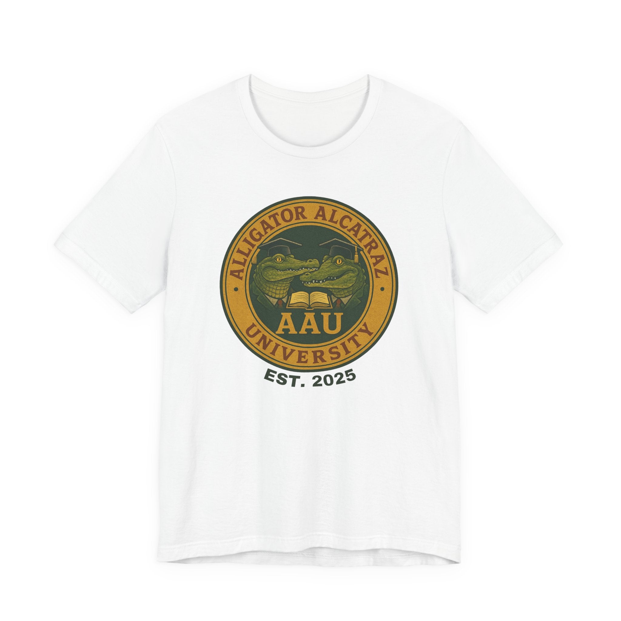 Alligator Alcatraz University Tee, Fun Unisex Shirt