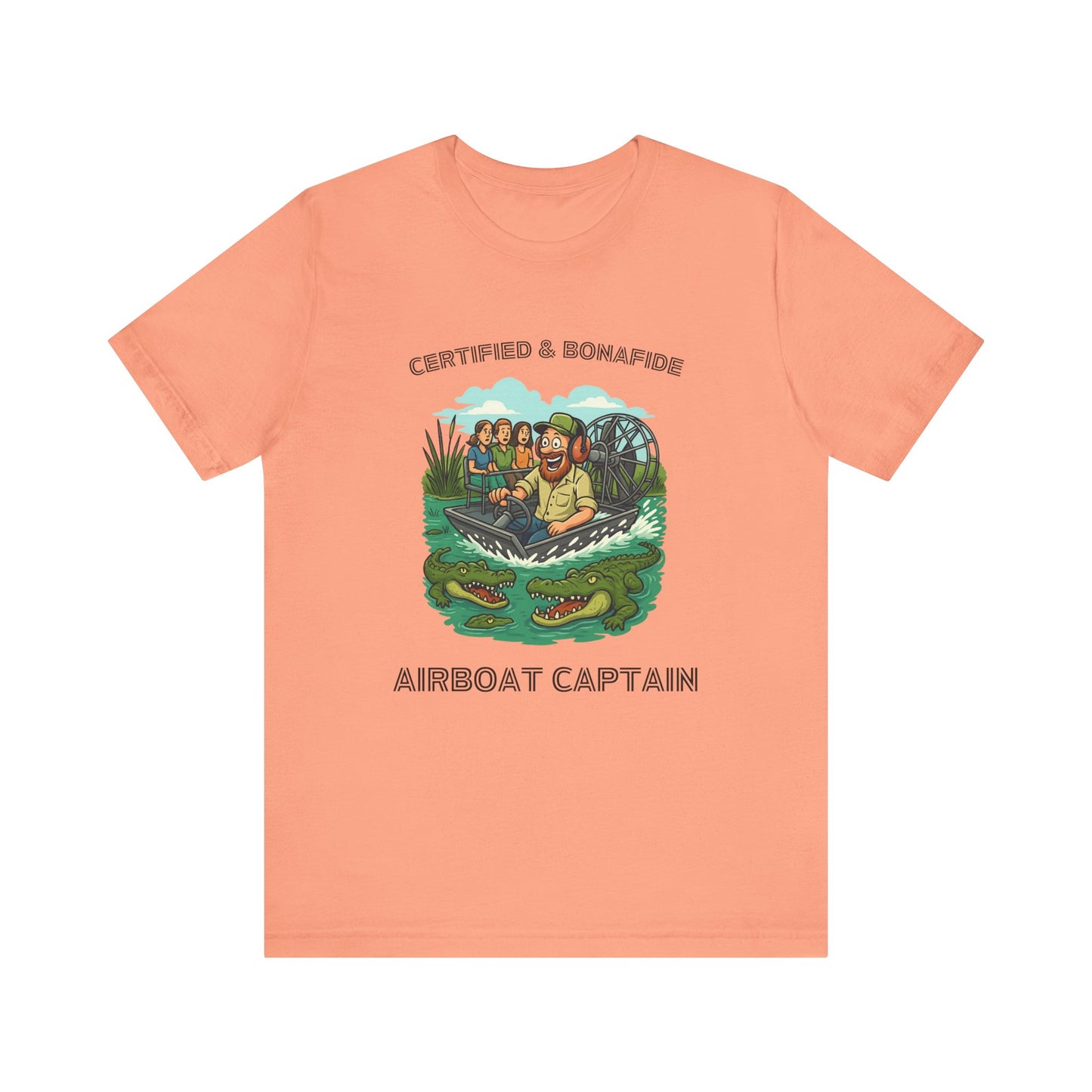 Airboat Captain Tee - Adventure Awaits! Perfect for Outdoor Enthusiasts