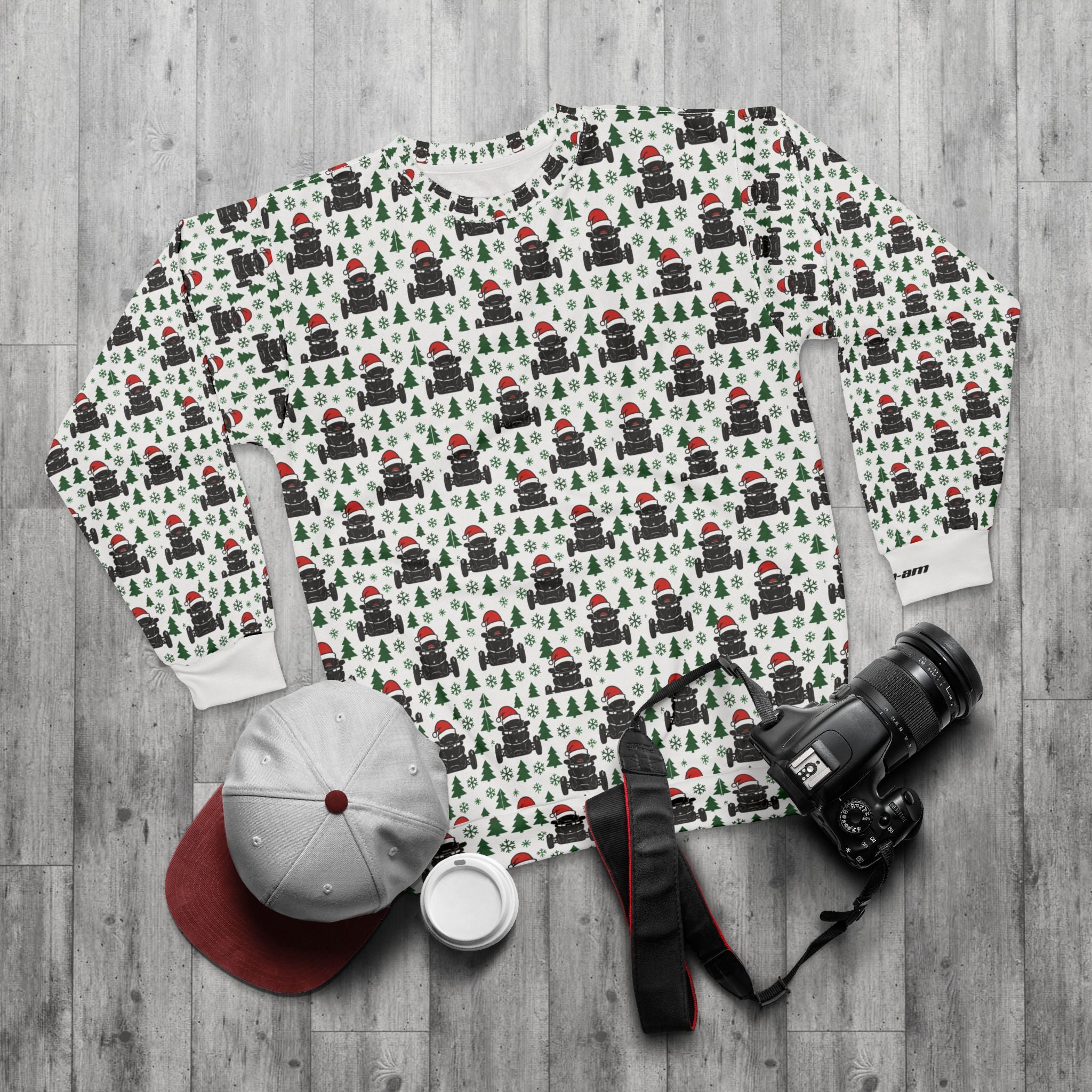 Can-Am Spyder Winter Holidays Sweatshirt — Holiday Design for Spyder Enthusiasts