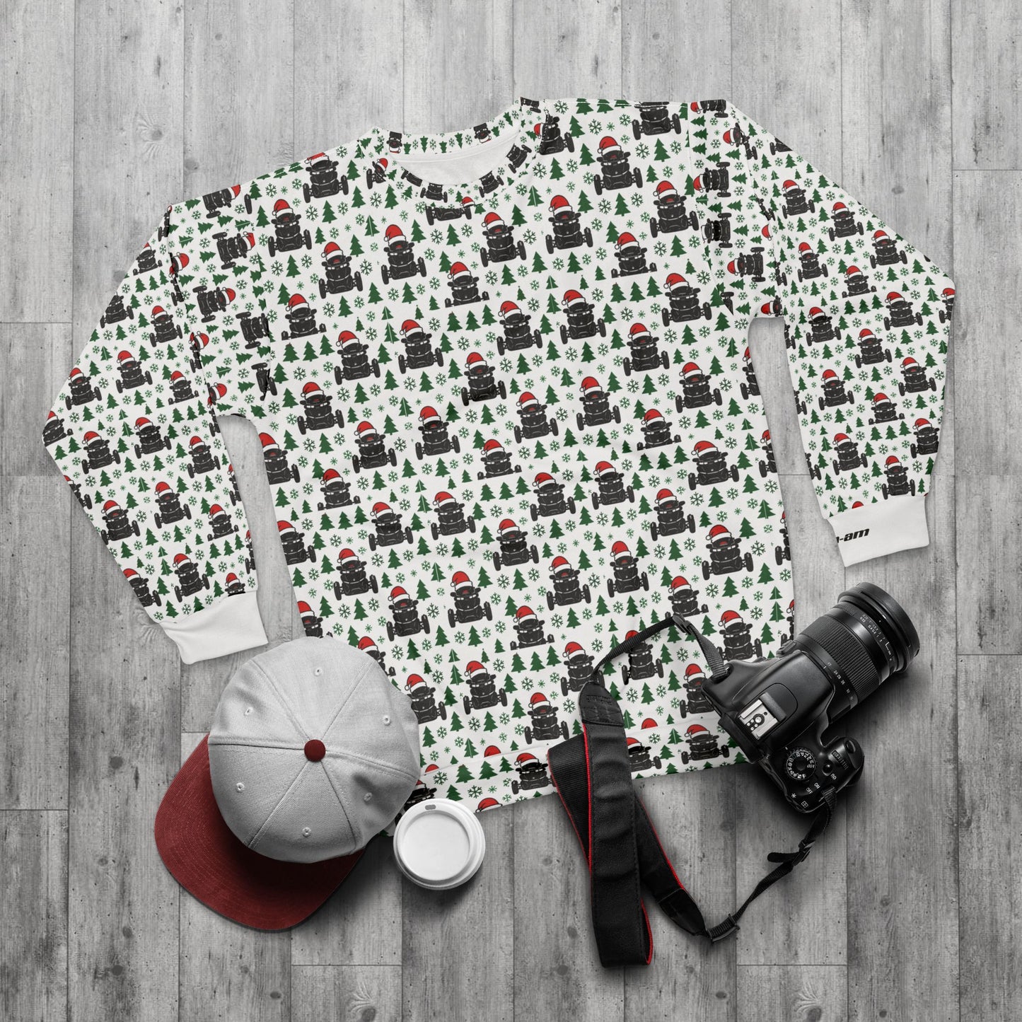 Can-Am Spyder Winter Holidays Sweatshirt — Holiday Design for Spyder Enthusiasts