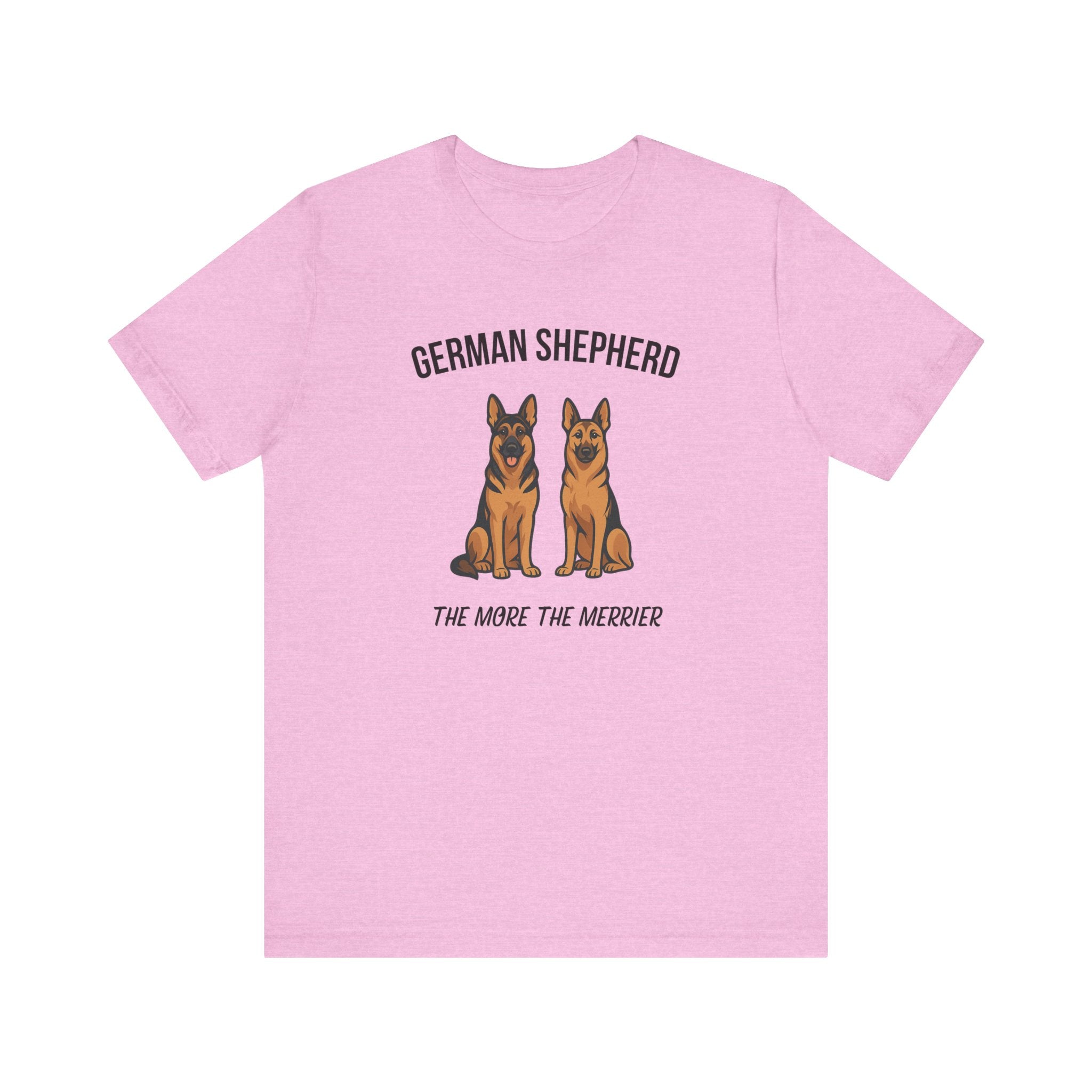 German Shepherd Lovers Tee, Adorable Dog Shirt, Unisex Pet Owner Gift
