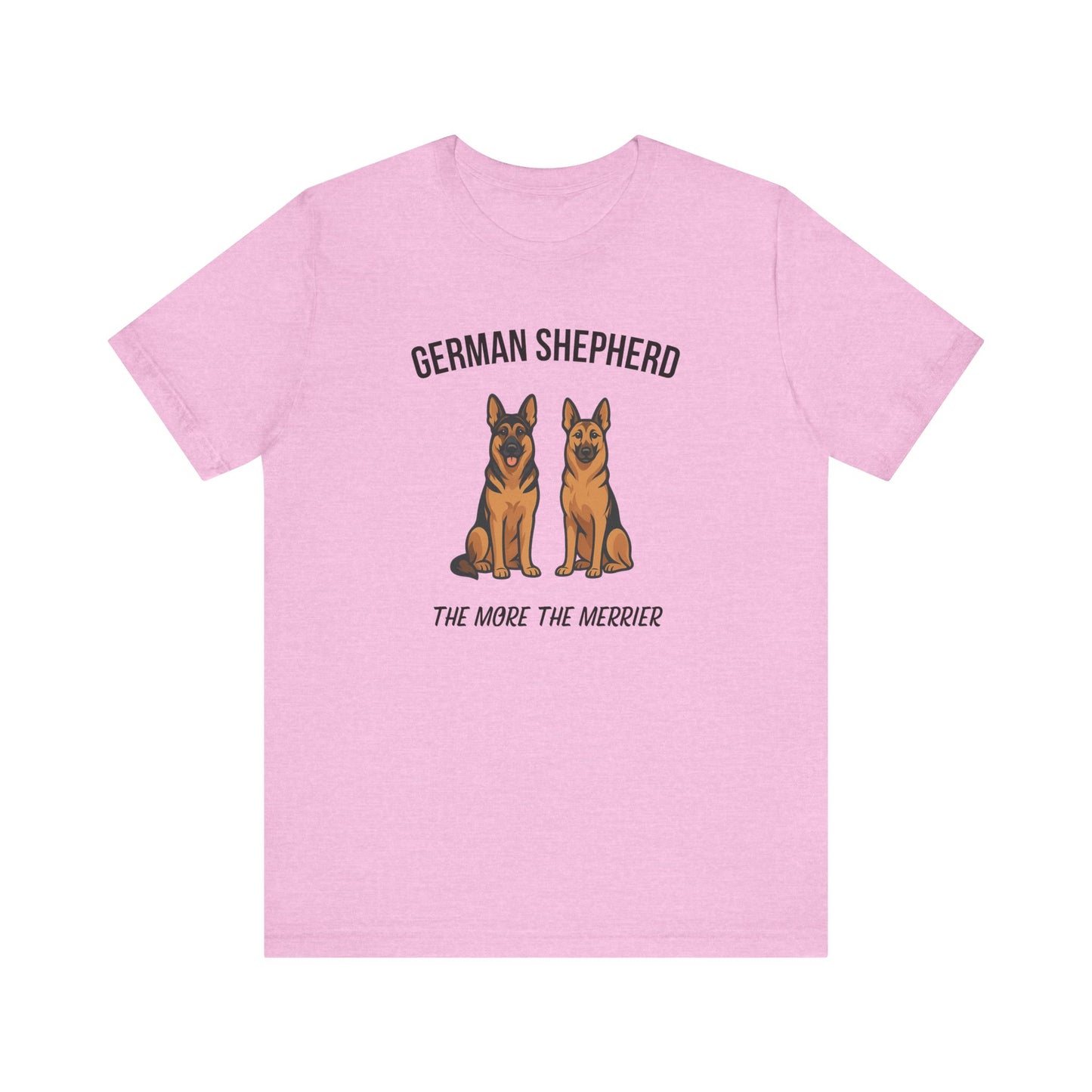 German Shepherd Lovers Tee, Adorable Dog Shirt, Unisex Pet Owner Gift