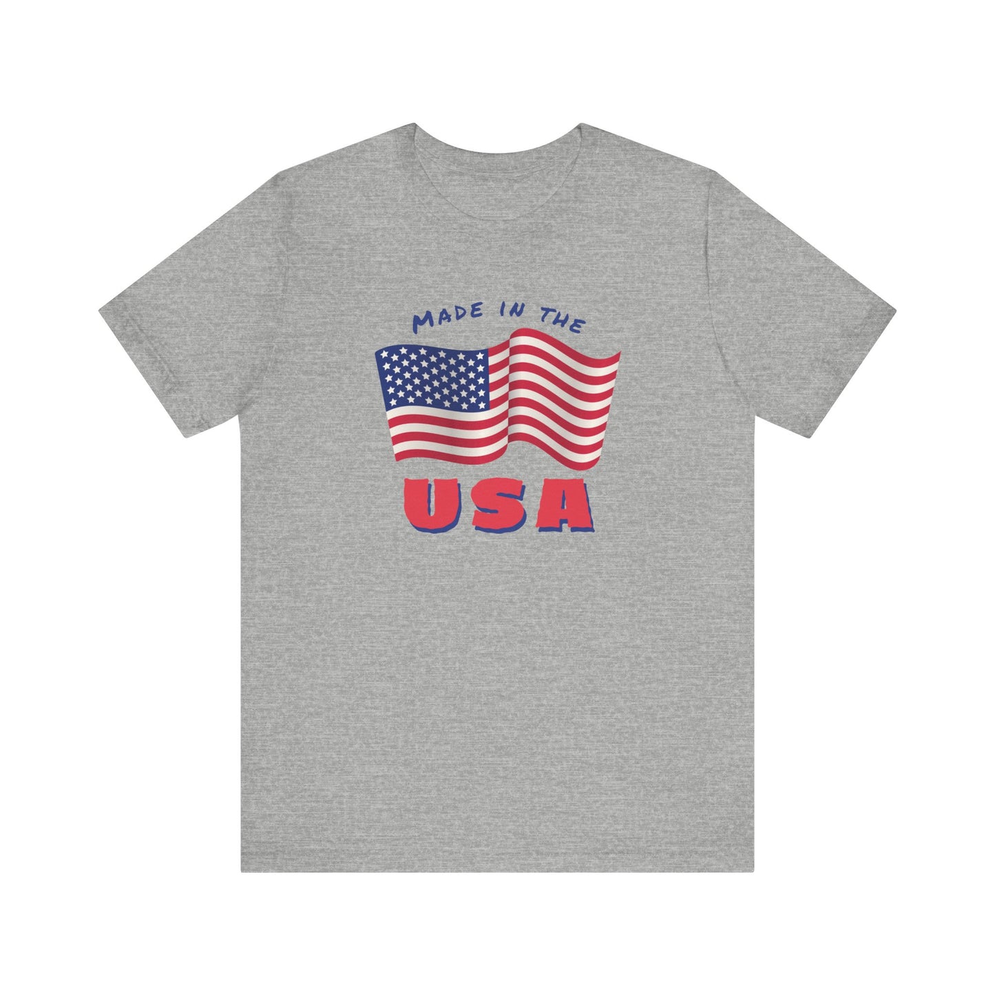 Patriotic USA Graphic Tee - Made in the USA