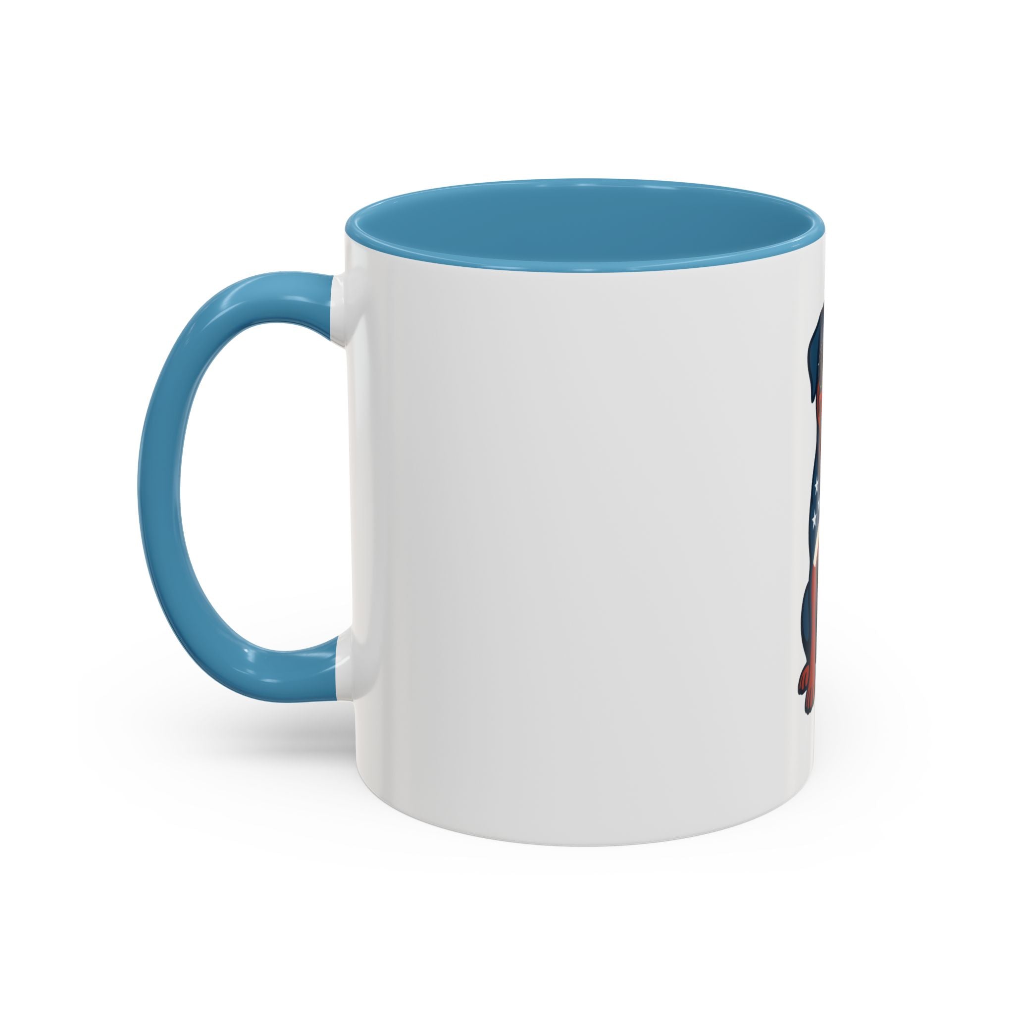 Patriotic Dog Mug, Rottweiler Coffee Cup, Cute Pet Lover Gift