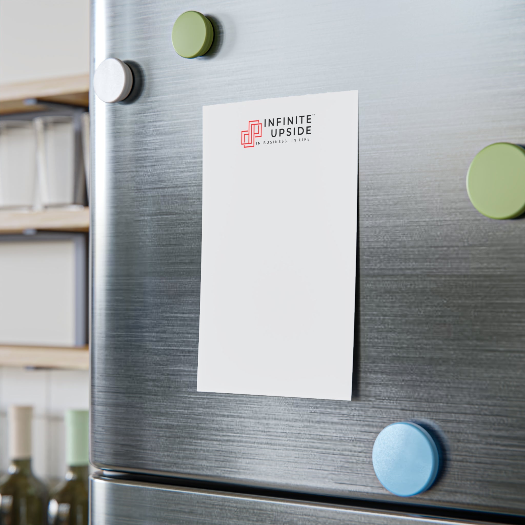 Infinite Upside™ Branded Post-It Note Pads — Corporate Logo Sticky Notes