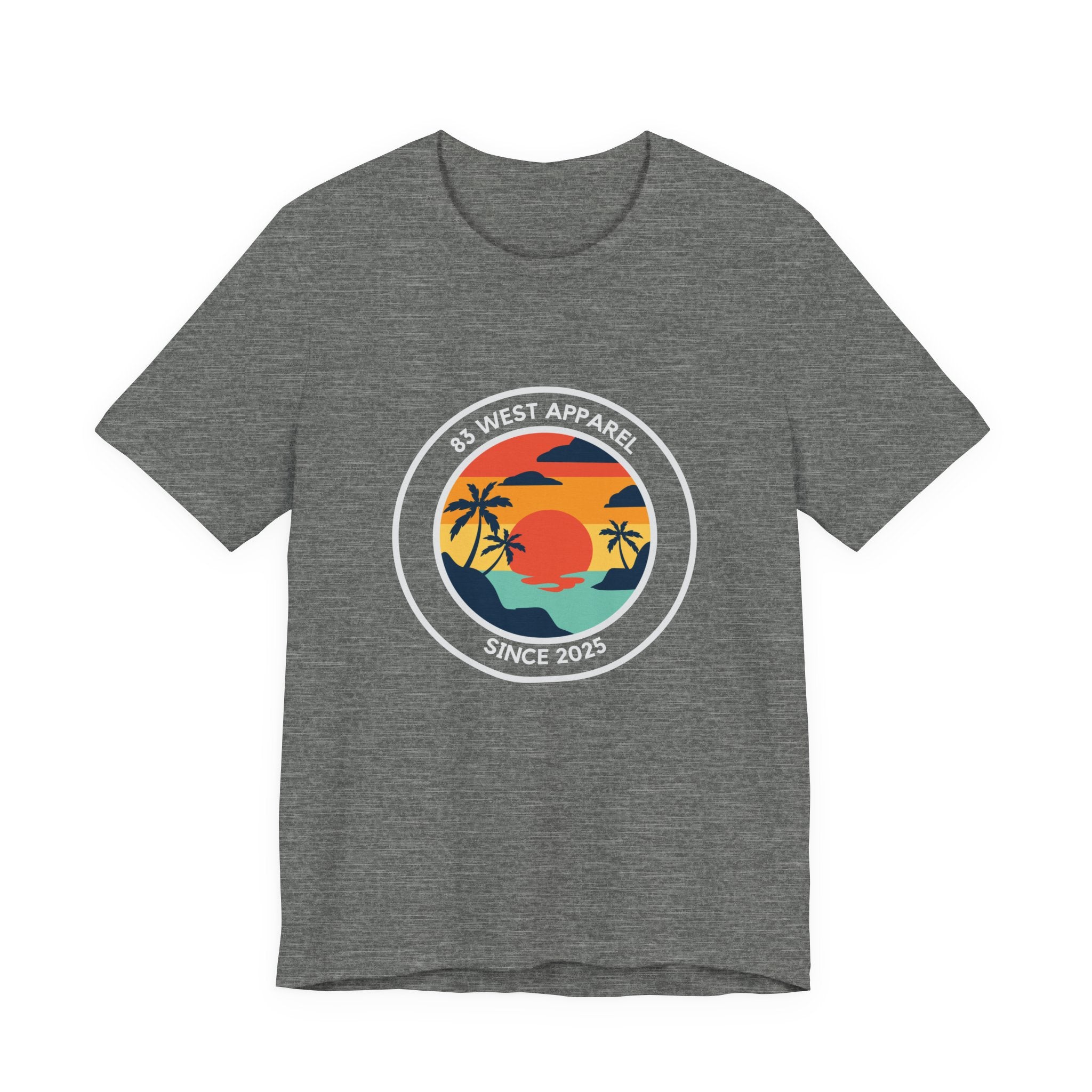 Tropical Sunset T-Shirt - 83 West Apparel - Casual Summer Vibe