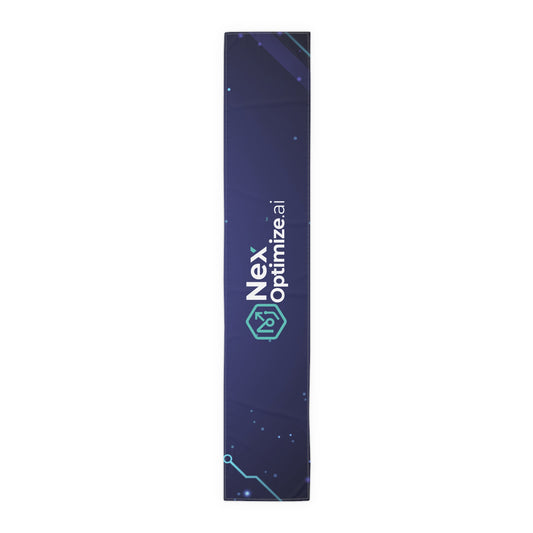 NexOptimize.ai Modern Geometric Table Runner