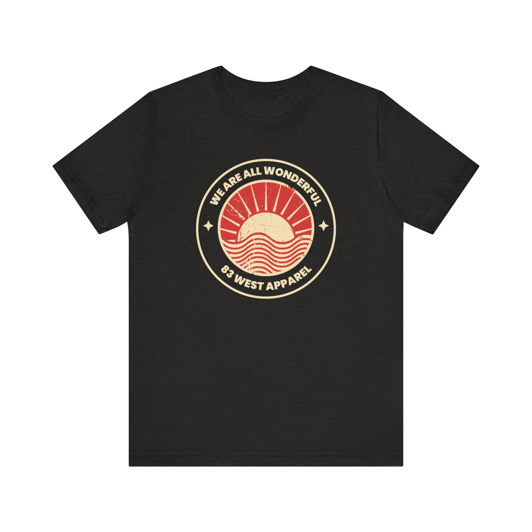 Inspirational Unisex Jersey Short Sleeve Tee - 'We Are All Wonderful'