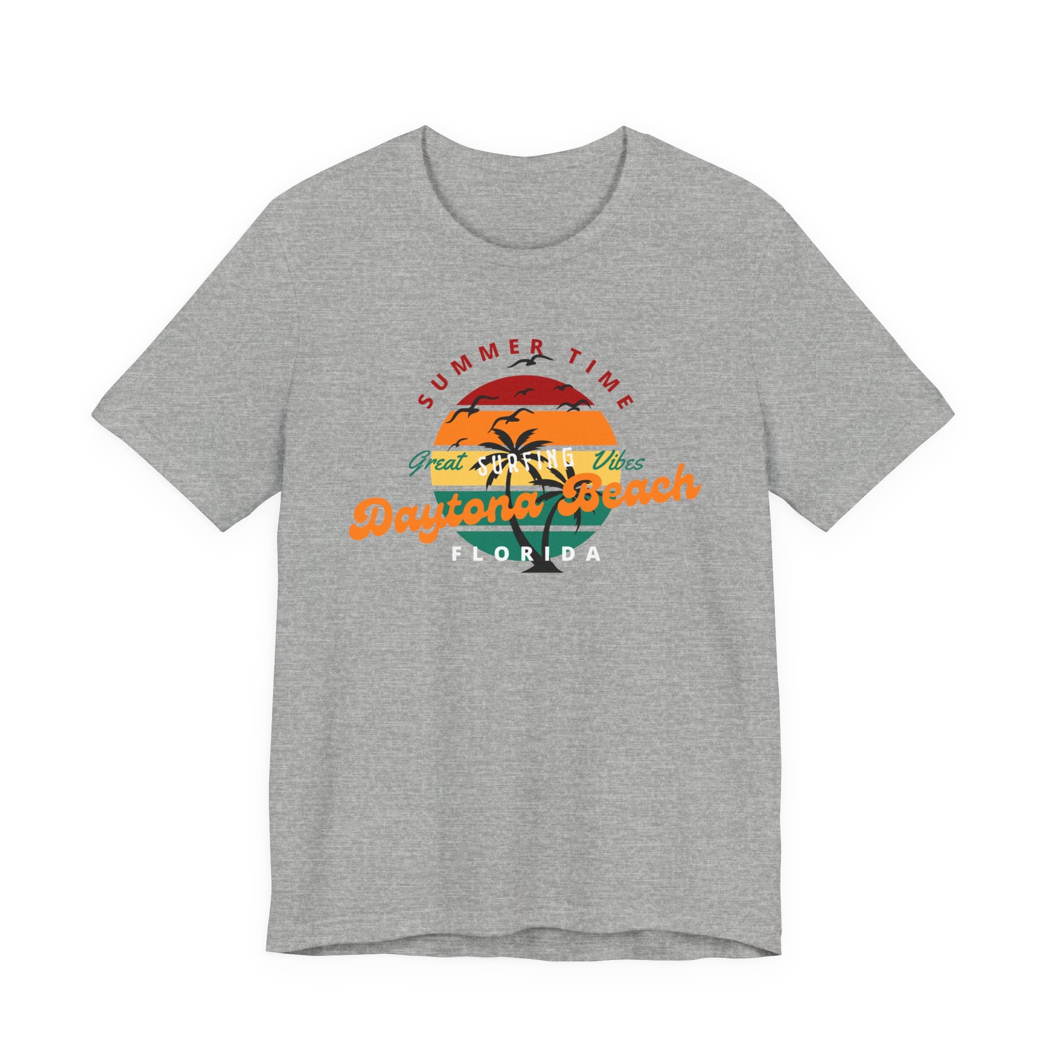 Summer Vibes Daytona Beach Tee - Unisex Jersey Short Sleeve