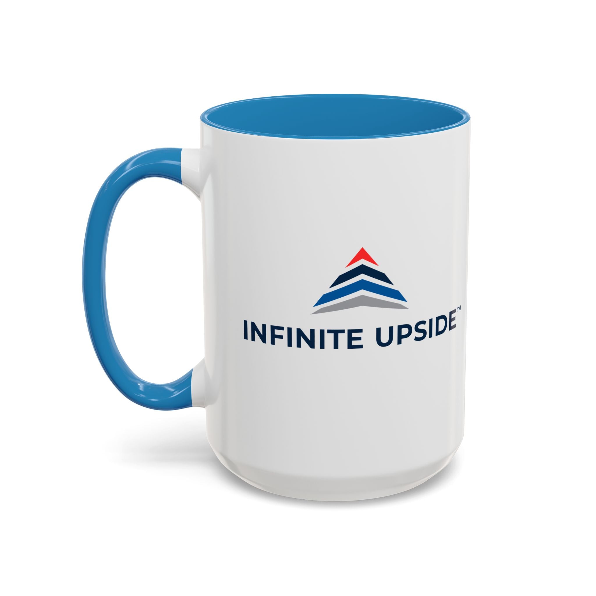 Infinity Upside™ Branded Accent Coffee Mug – Logo Coffee Cup (11/15oz)
