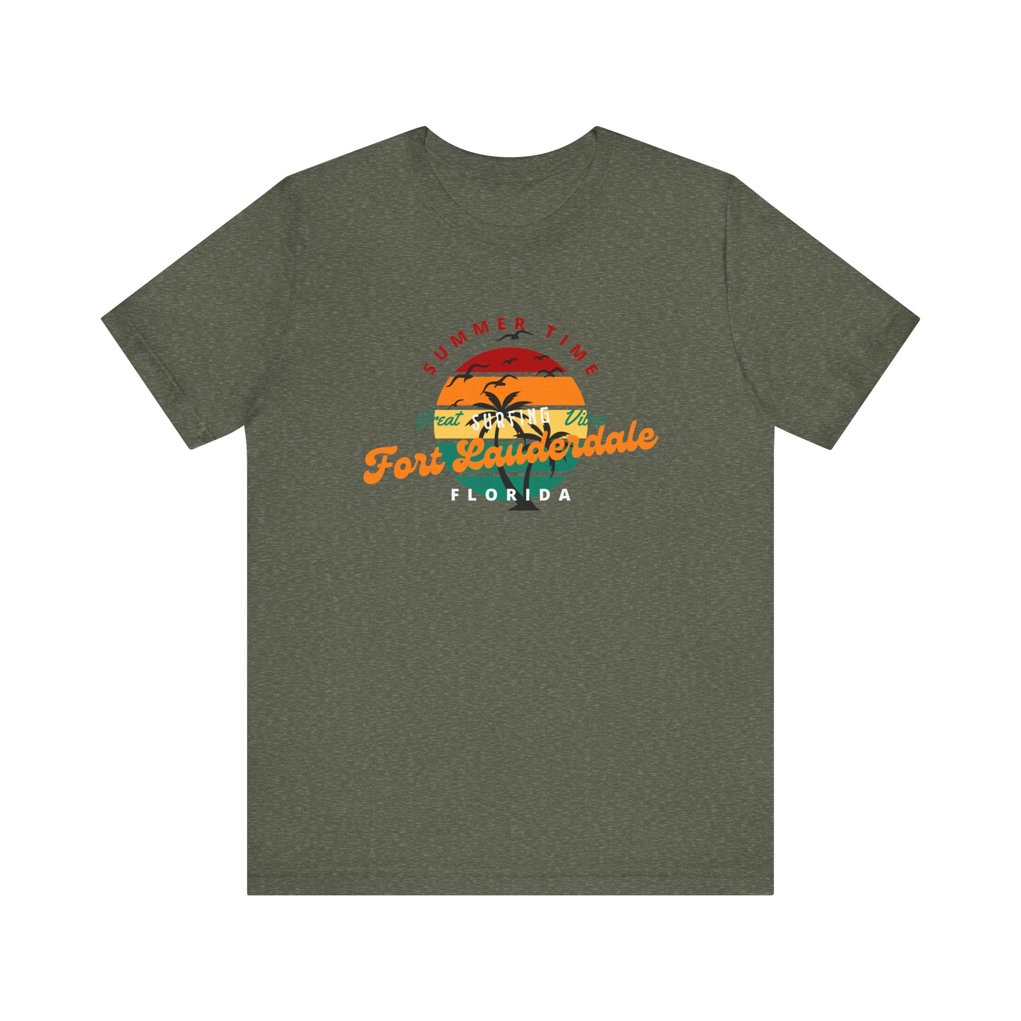 Fort Lauderdale Summer Vibes Tee - Unisex Jersey Short Sleeve Shirt