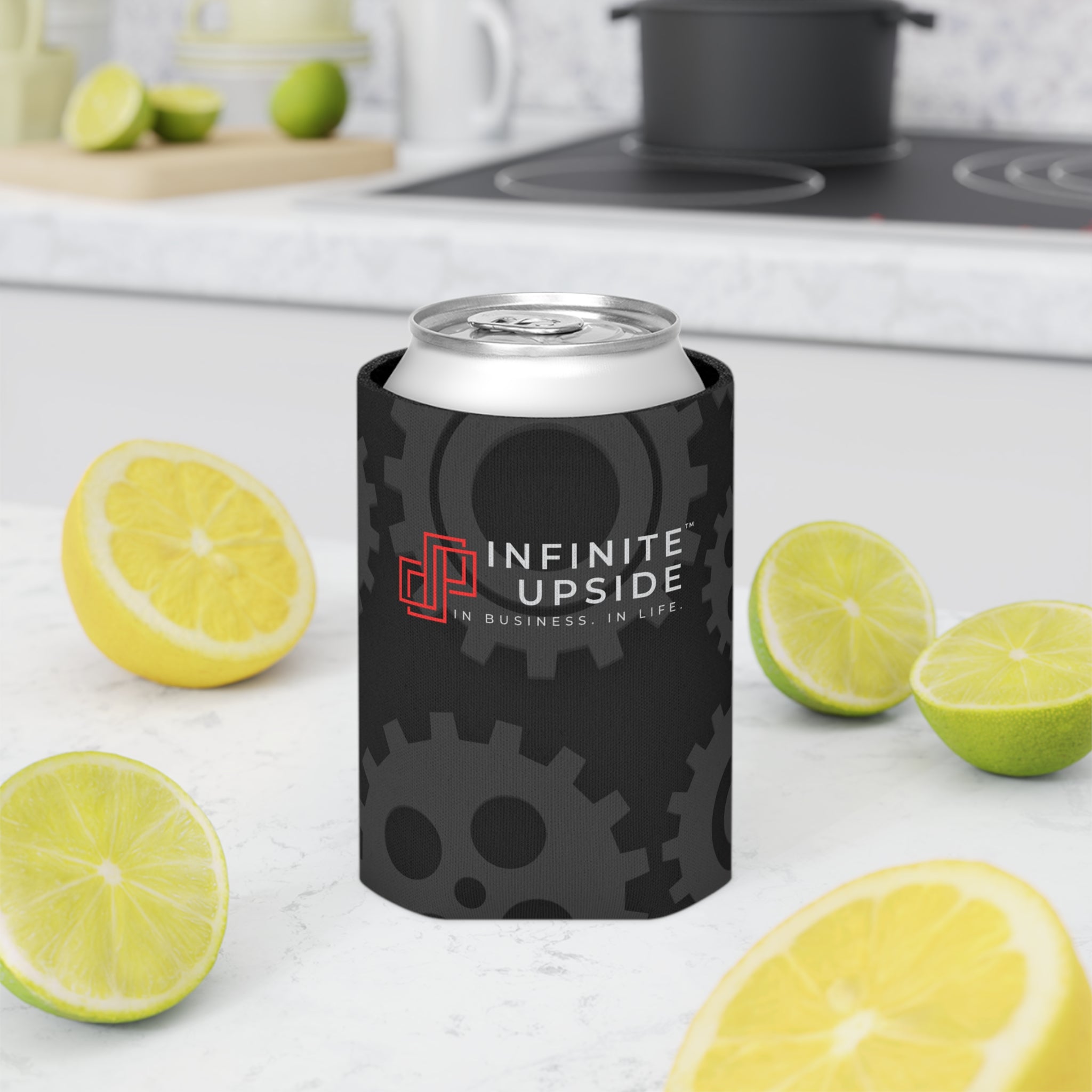 Infinite Upside™ Gear Can Cooler – Logo Insulated Beverage Holder