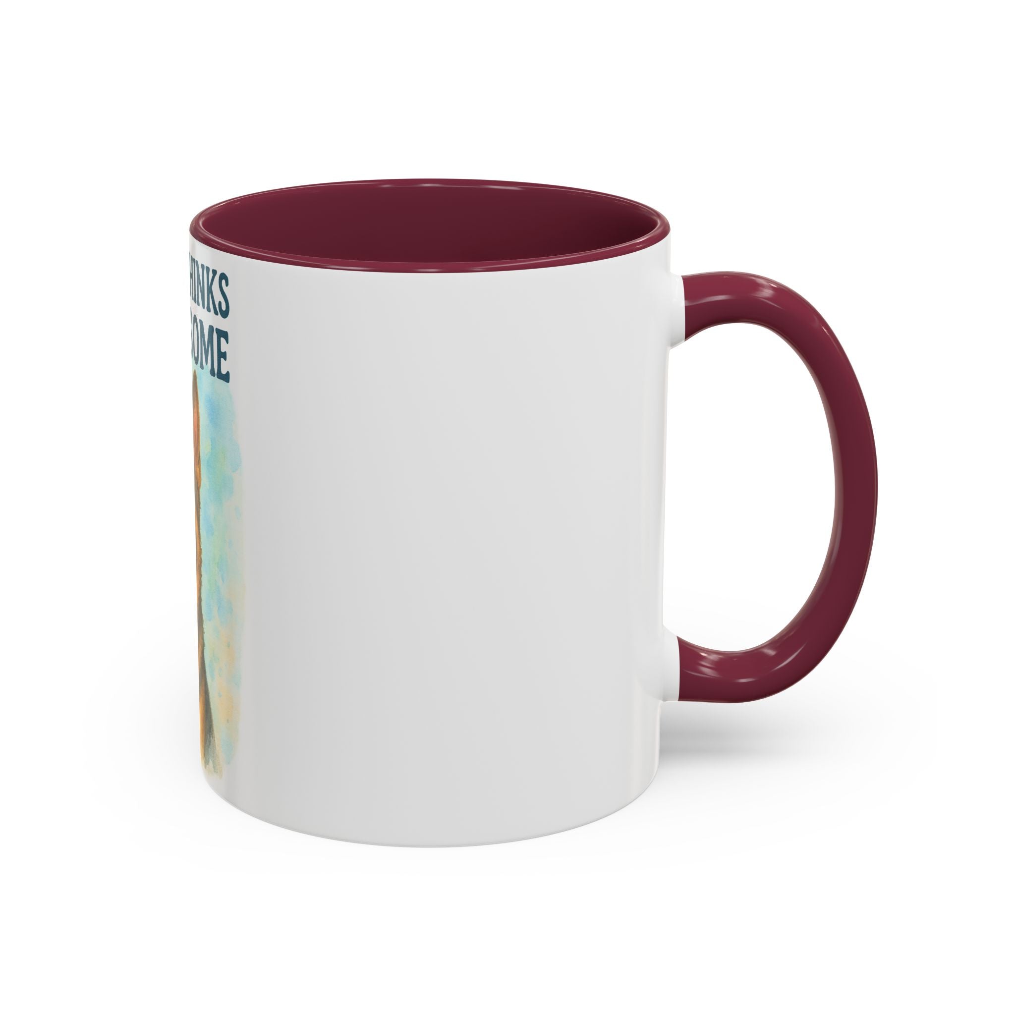 Funny Dog Lover Mug - 'My Dog Thinks I'm Pawsome' - 11oz