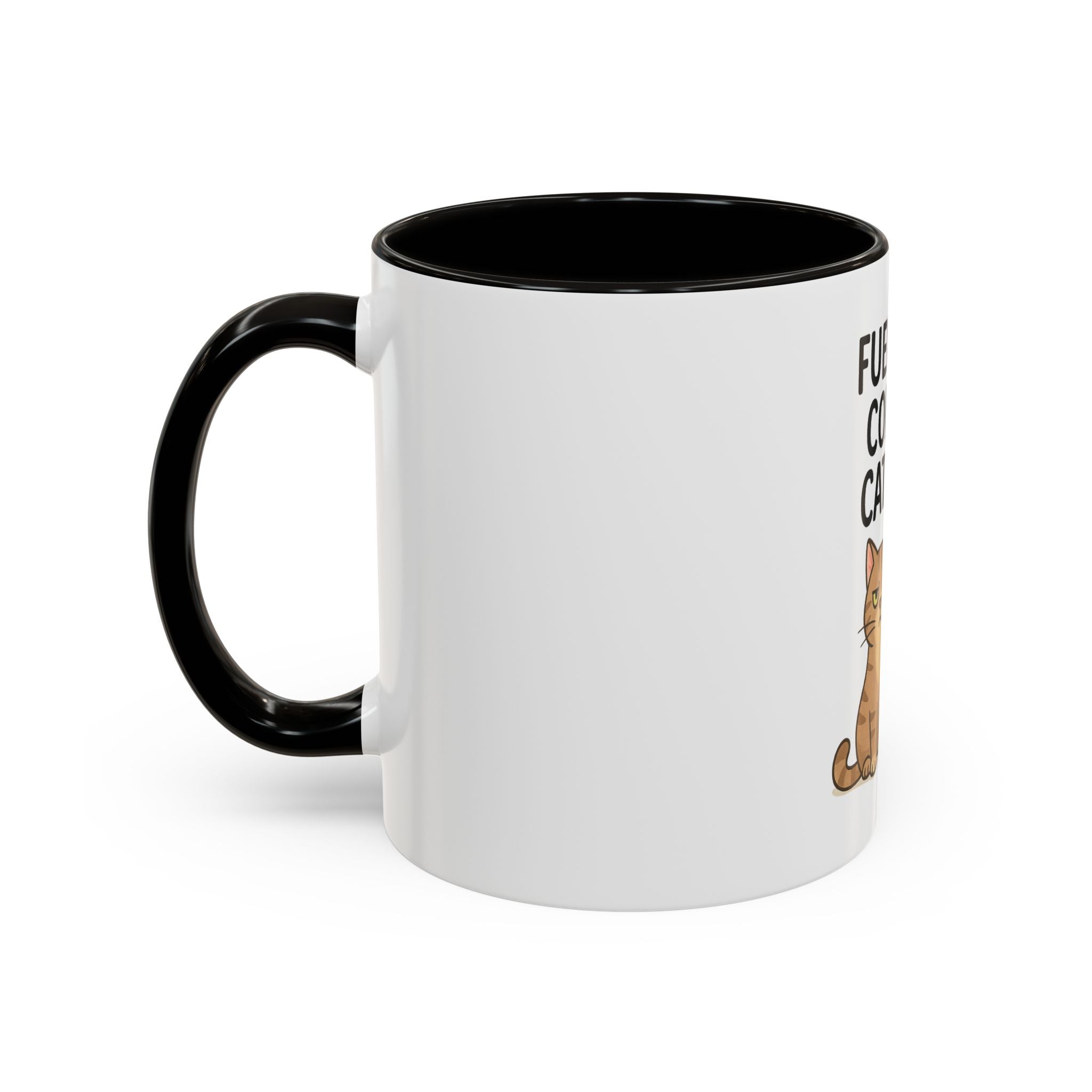 Funny Cat Mug - Fueled by Coffee & Cattitude - Perfect Gift for Cat Lovers