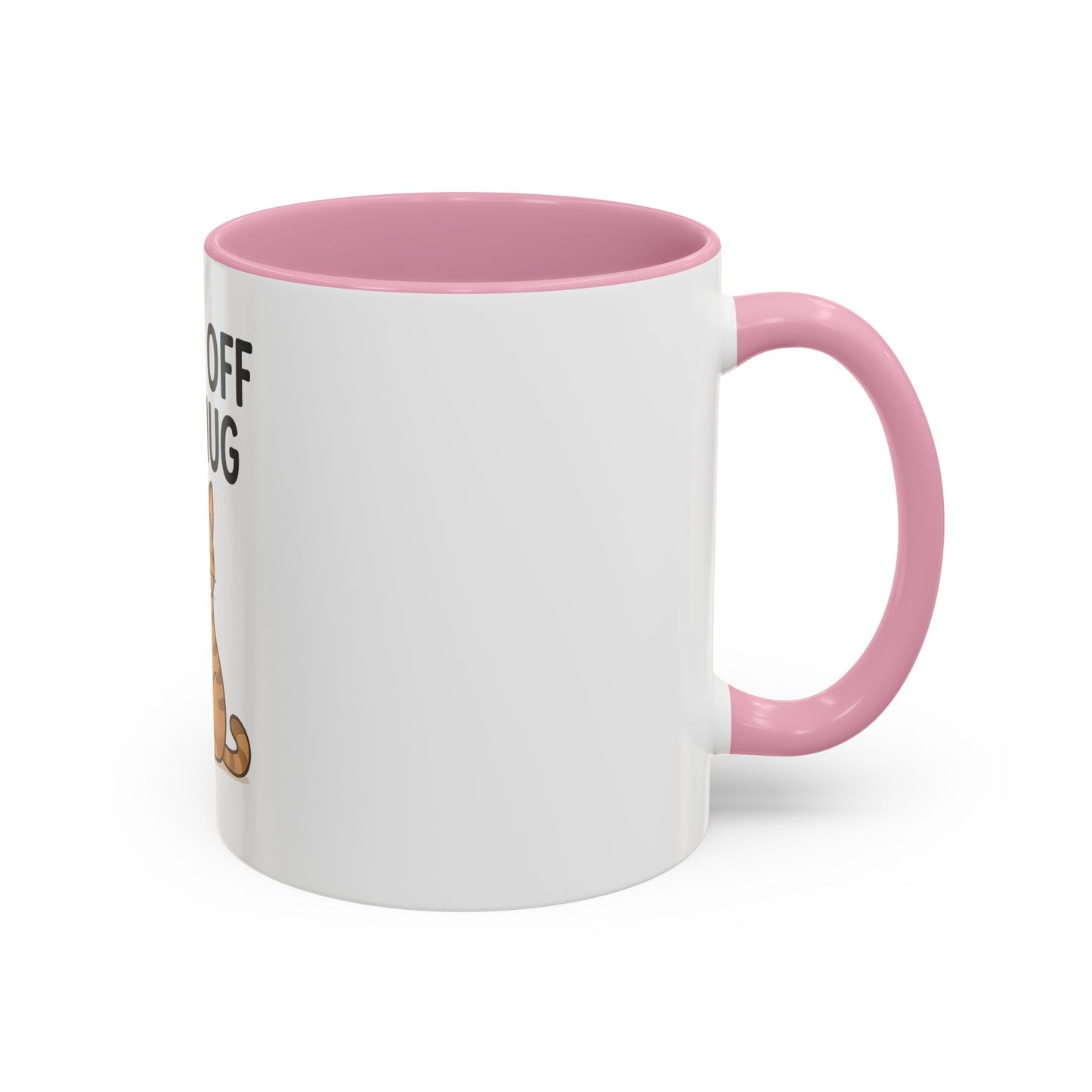 Funny Cat Mug - "Paws Off My Mug" - Colorful 11oz & 15oz Coffee Cup